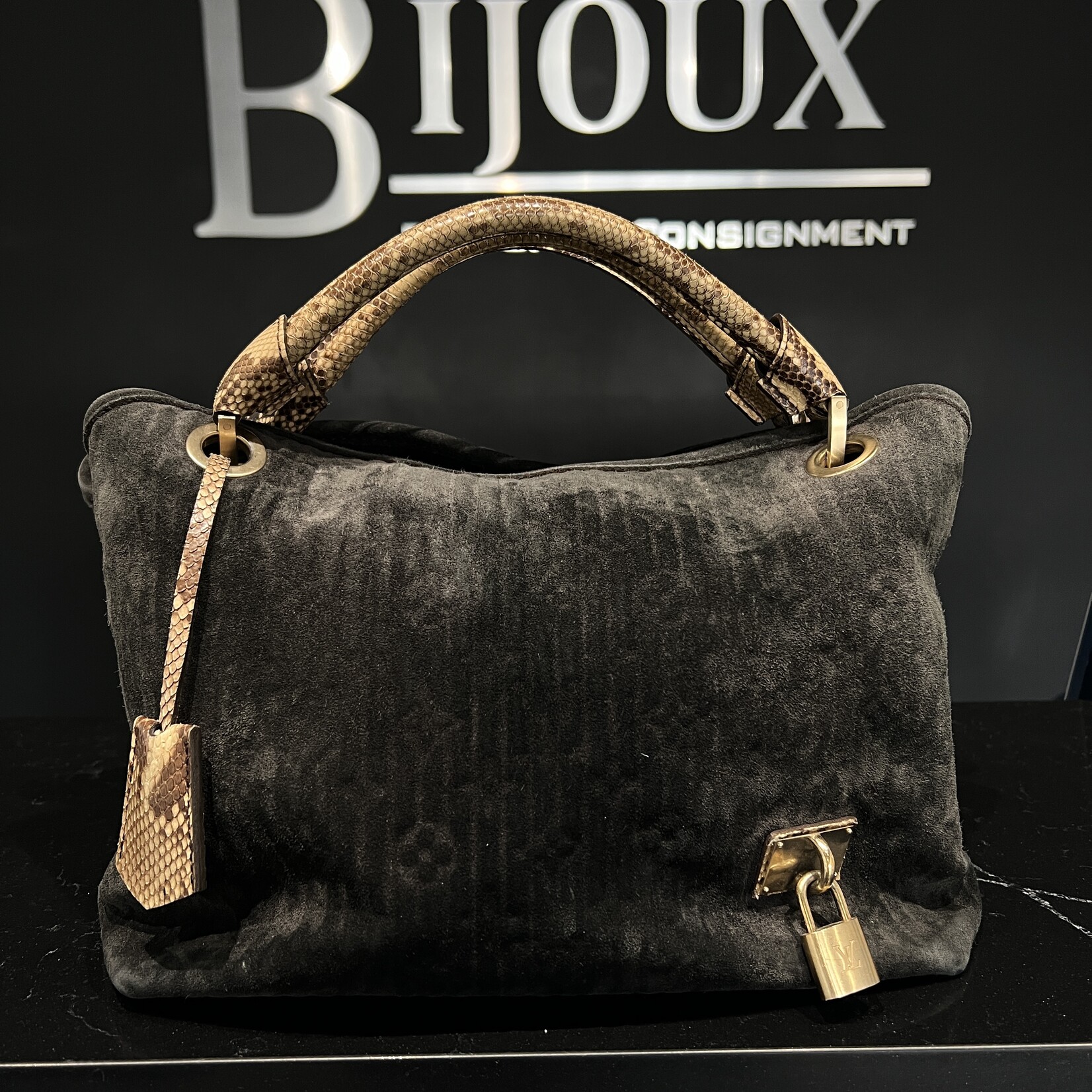 Louis Vuitton SOLD - Louis Vuitton Whisper PM Black