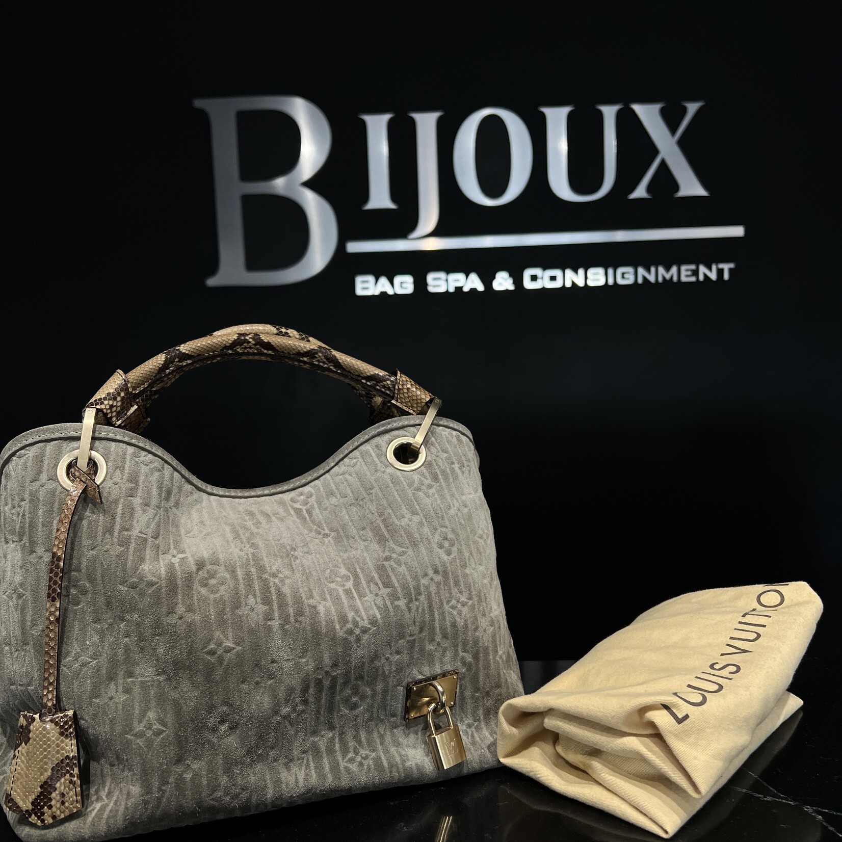 Louis Vuitton SOLD - Louis Vuitton Whisper PM Sage