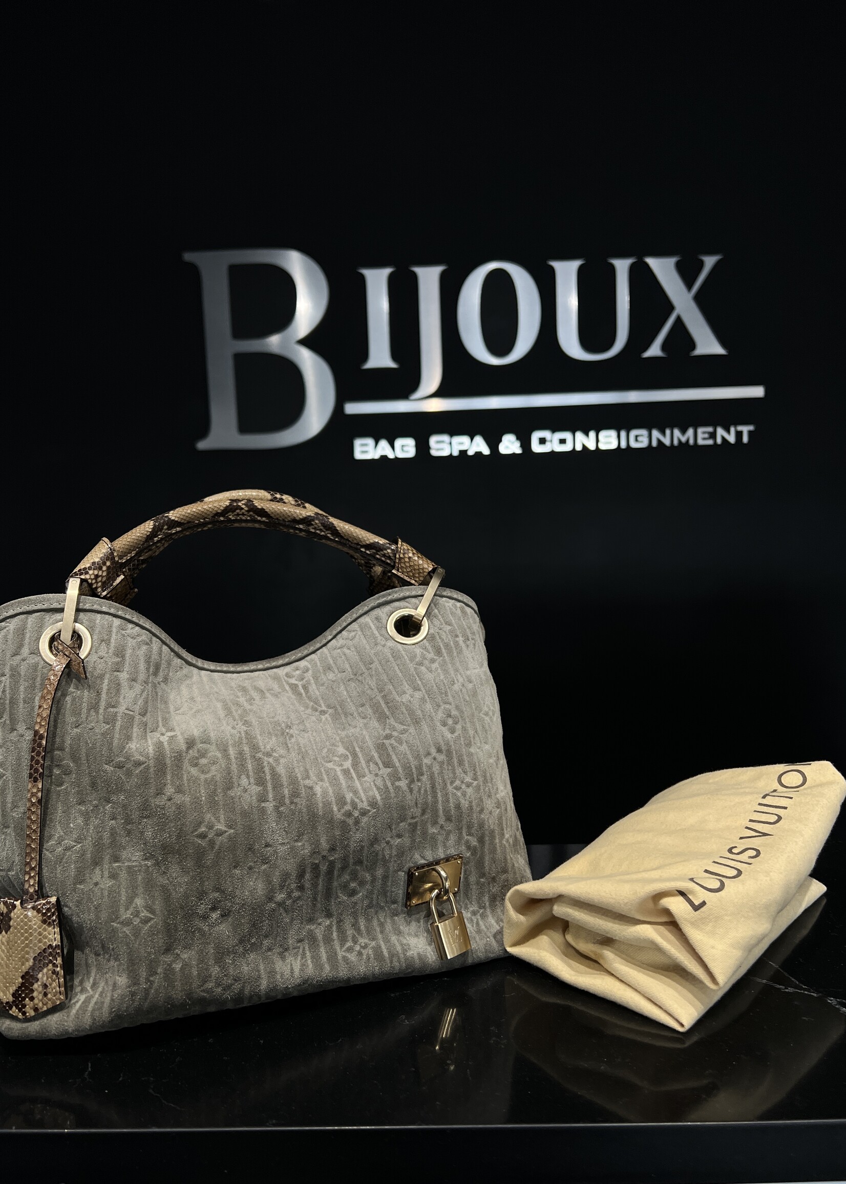 Louis Vuitton SOLD - Louis Vuitton Whisper PM Sage