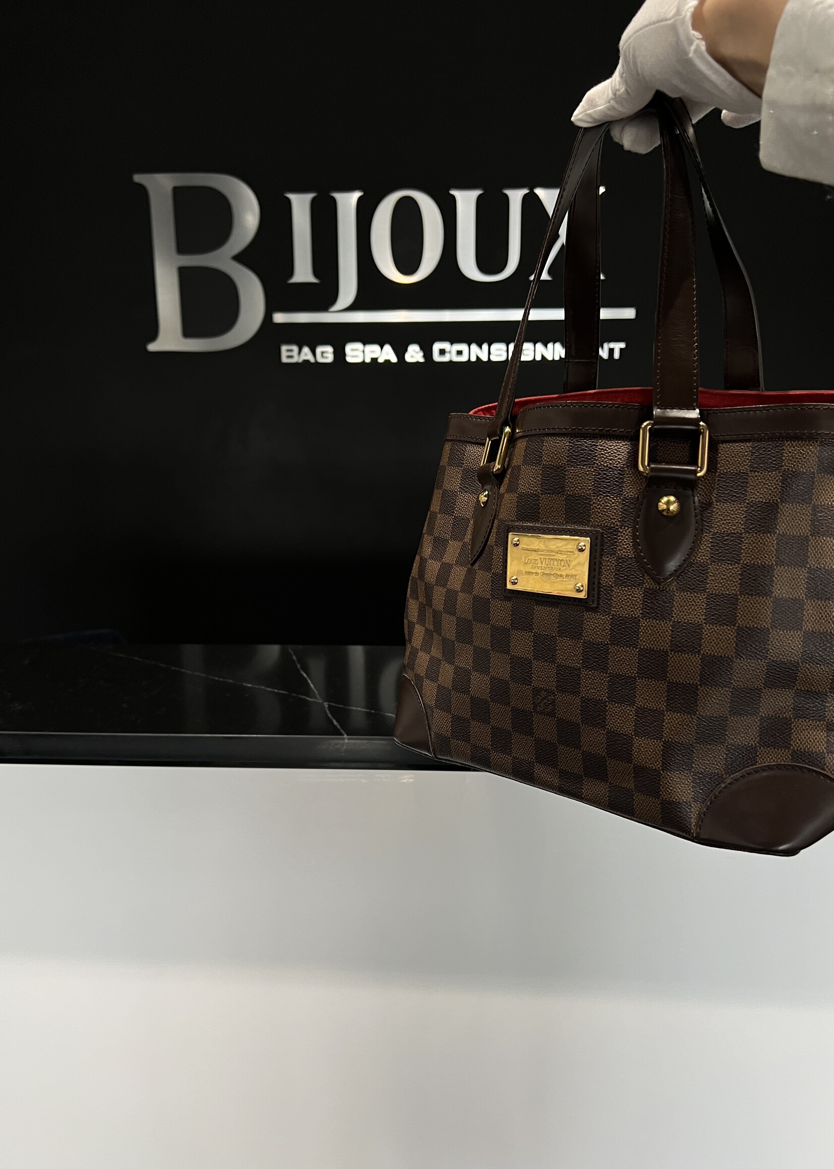 Louis Vuitton SOLD - Louis Vuitton Hampstead PM Damier Ebene