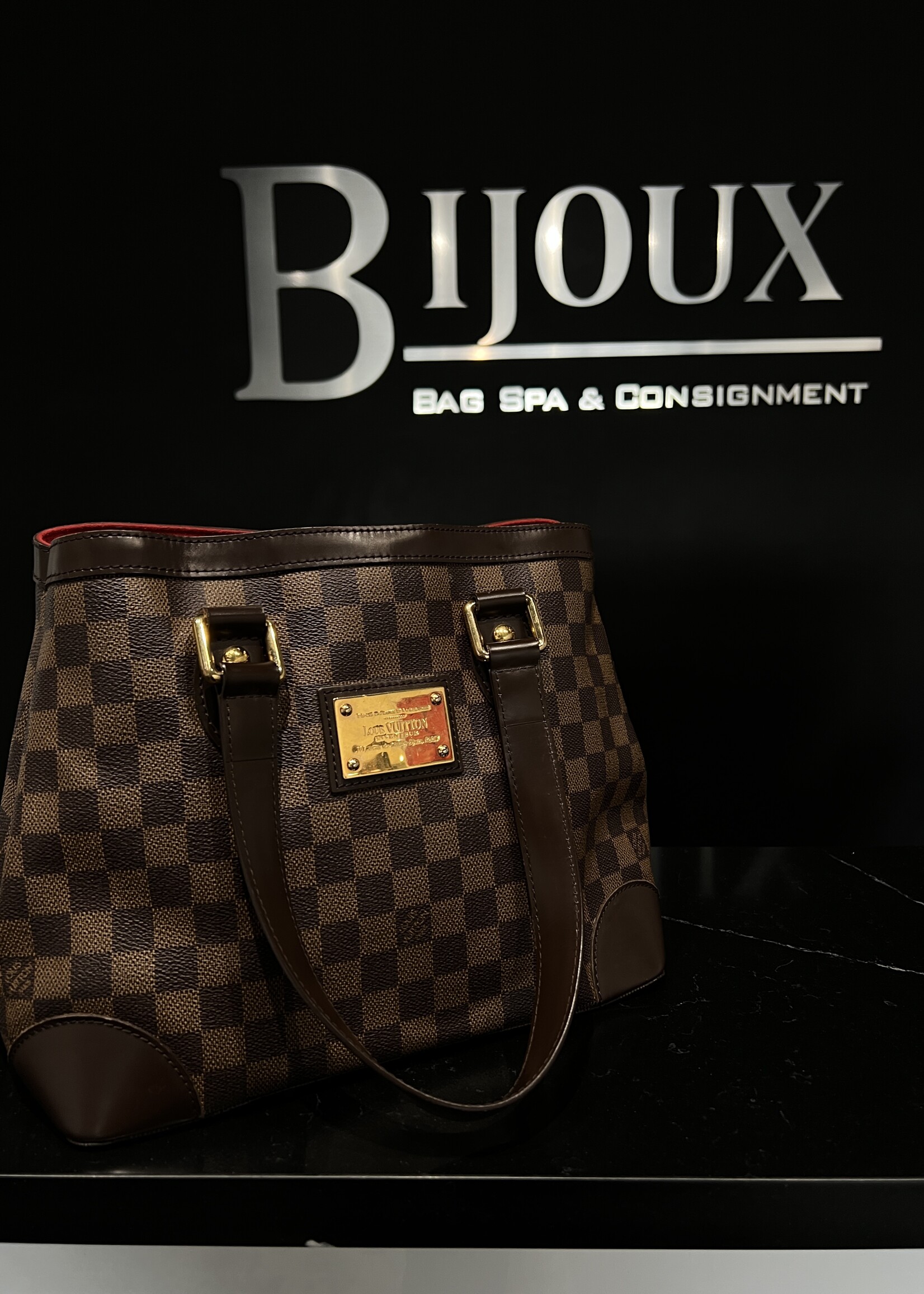 Louis Vuitton SOLD - Louis Vuitton Hampstead PM Damier Ebene