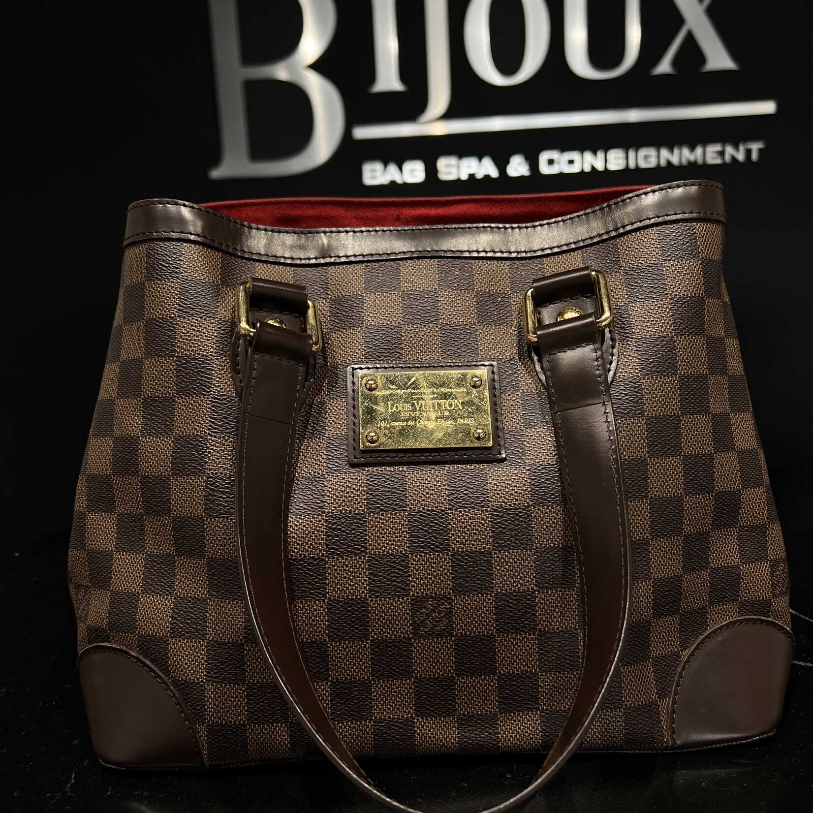Louis Vuitton SOLD - Louis Vuitton Hampstead PM Damier Ebene