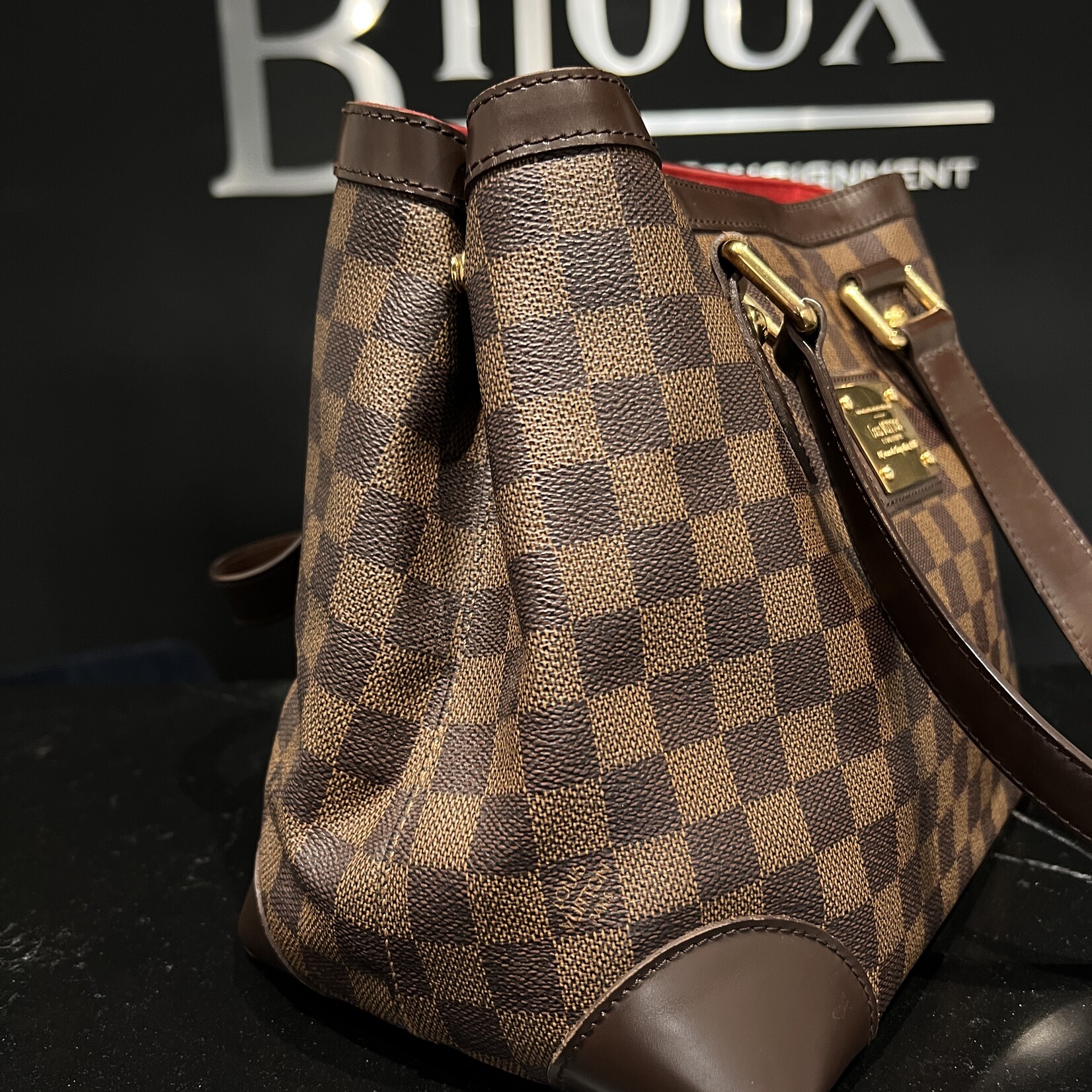 Louis Vuitton SOLD - Louis Vuitton Hampstead PM Damier Ebene