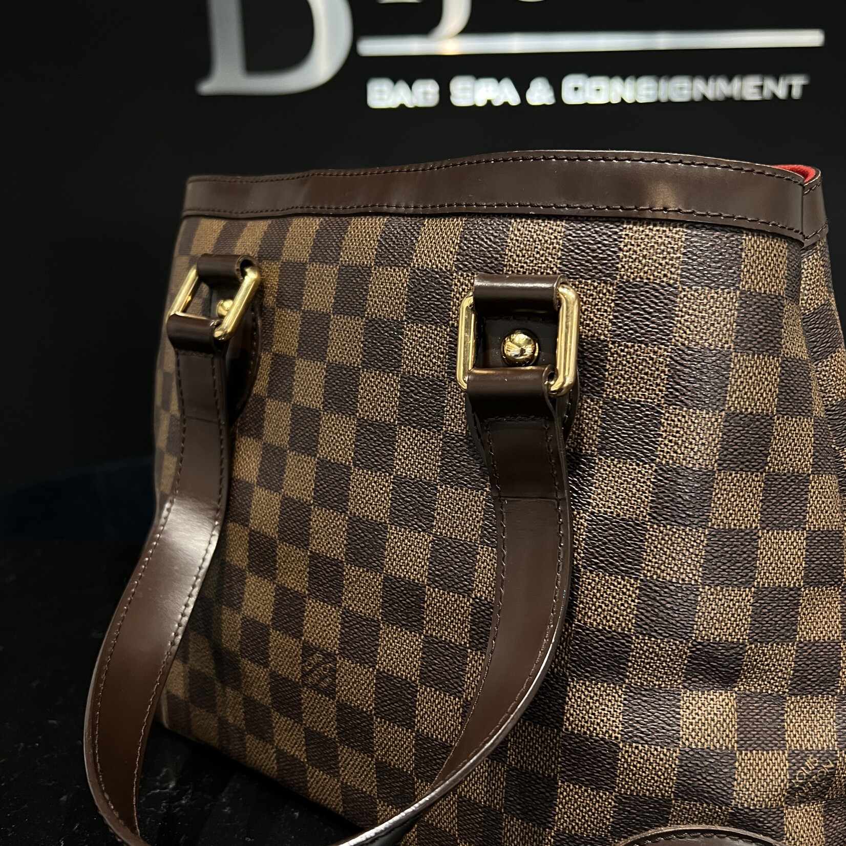 Louis Vuitton SOLD - Louis Vuitton Hampstead PM Damier Ebene