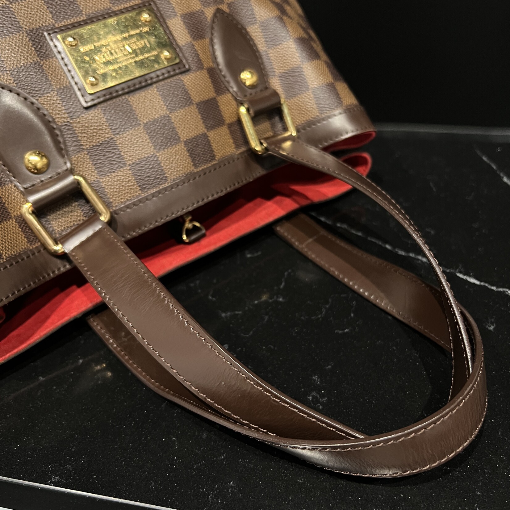 Louis Vuitton SOLD - Louis Vuitton Hampstead PM Damier Ebene
