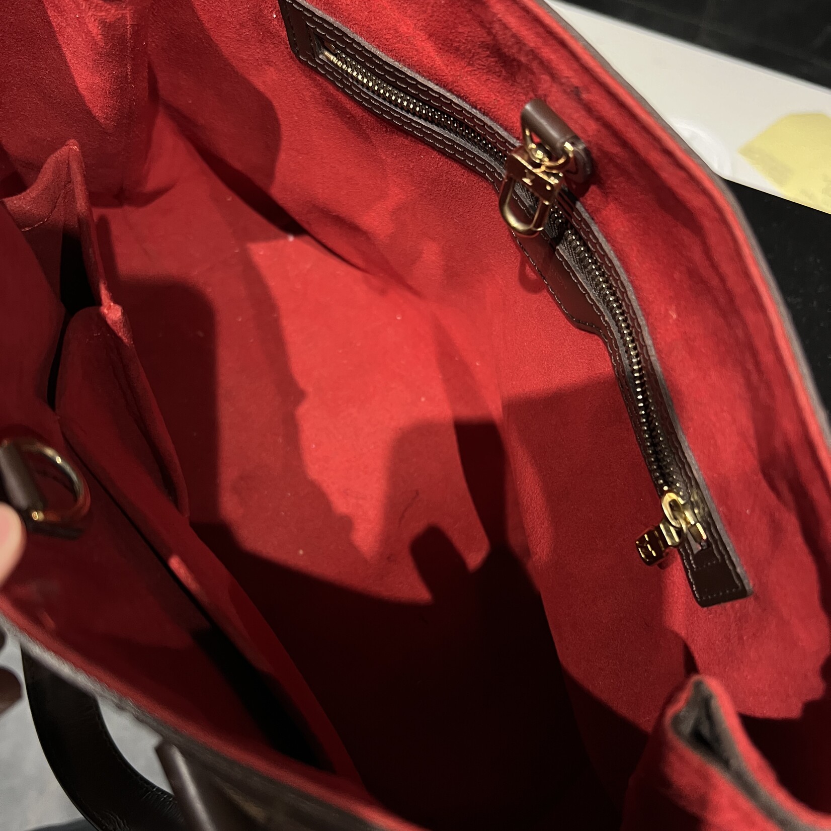 Louis Vuitton SOLD - Louis Vuitton Hampstead PM Damier Ebene
