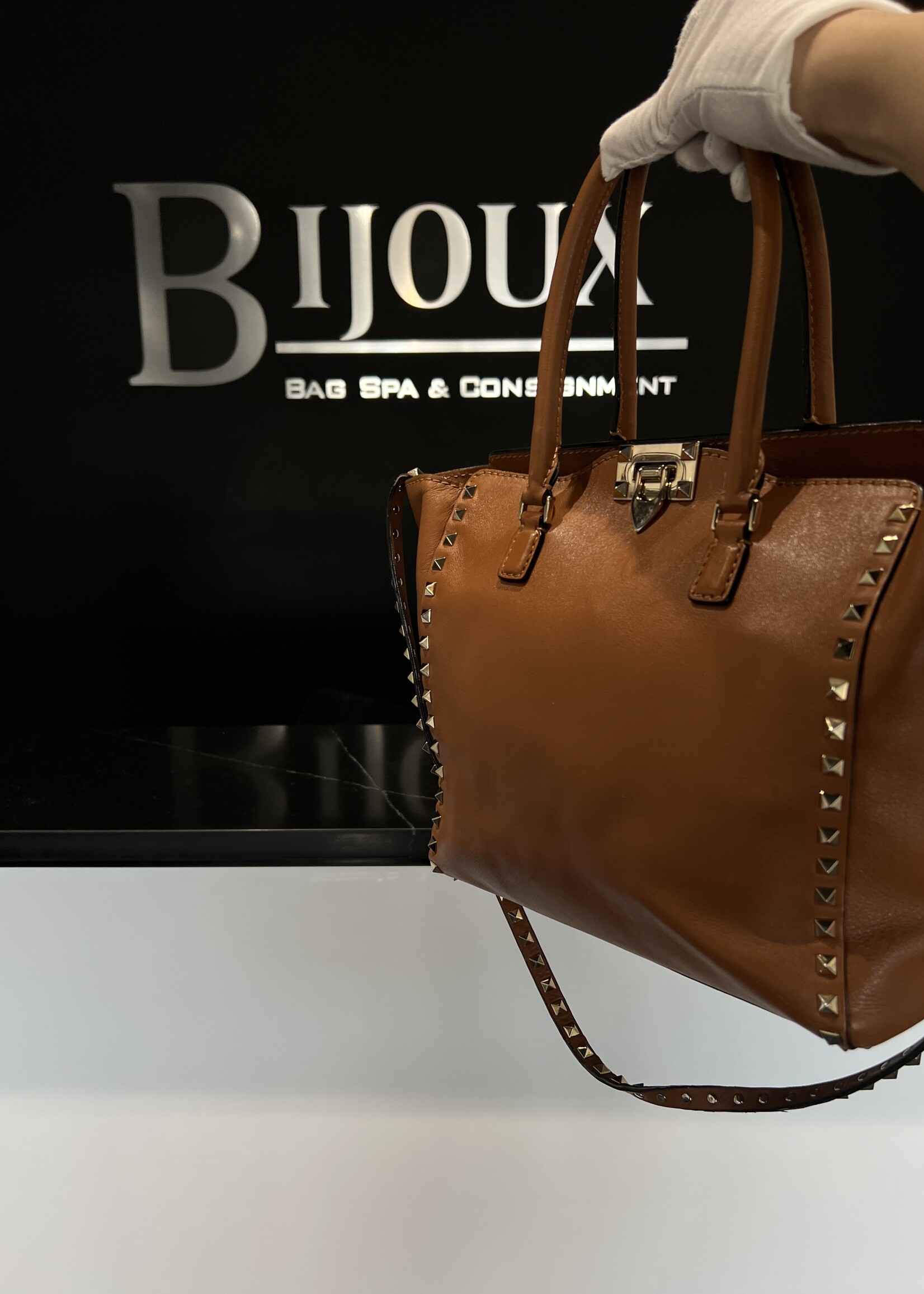 Valentino SOLD - Valentino Rockstud Tote