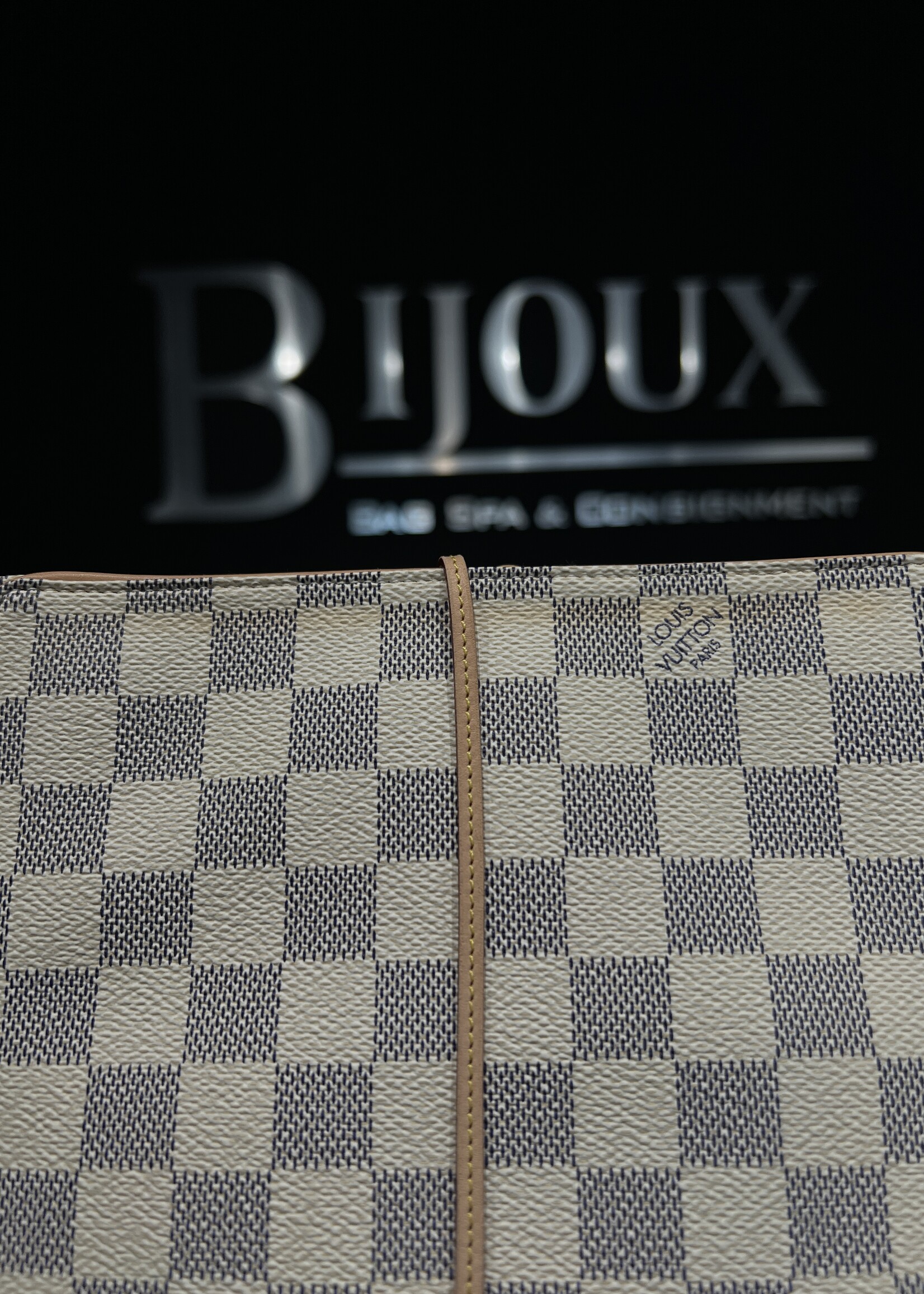 Louis Vuitton SOLD- Louis Vuitton Damier Azur Jewelry Pouch