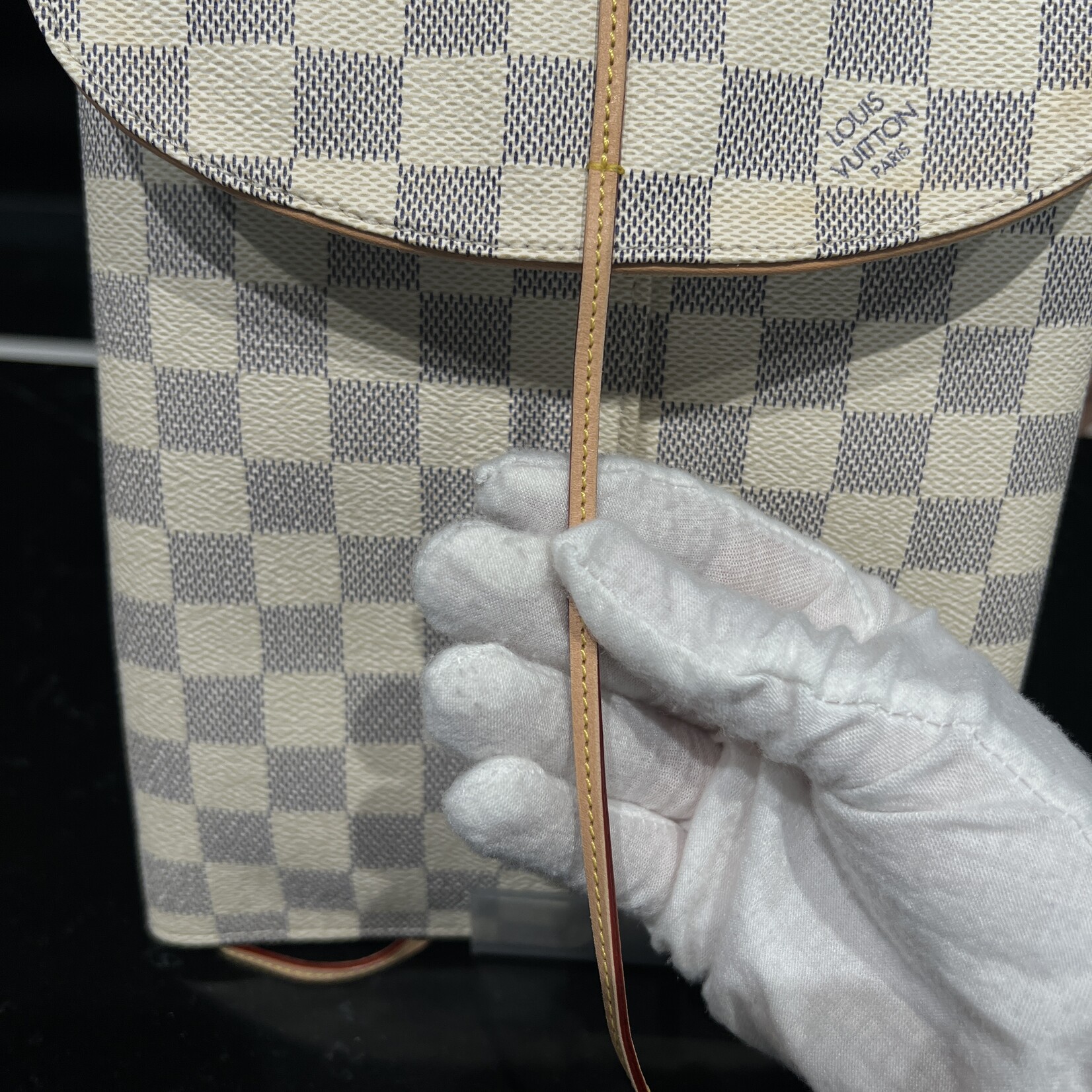 Louis Vuitton SOLD- Louis Vuitton Damier Azur Jewelry Pouch