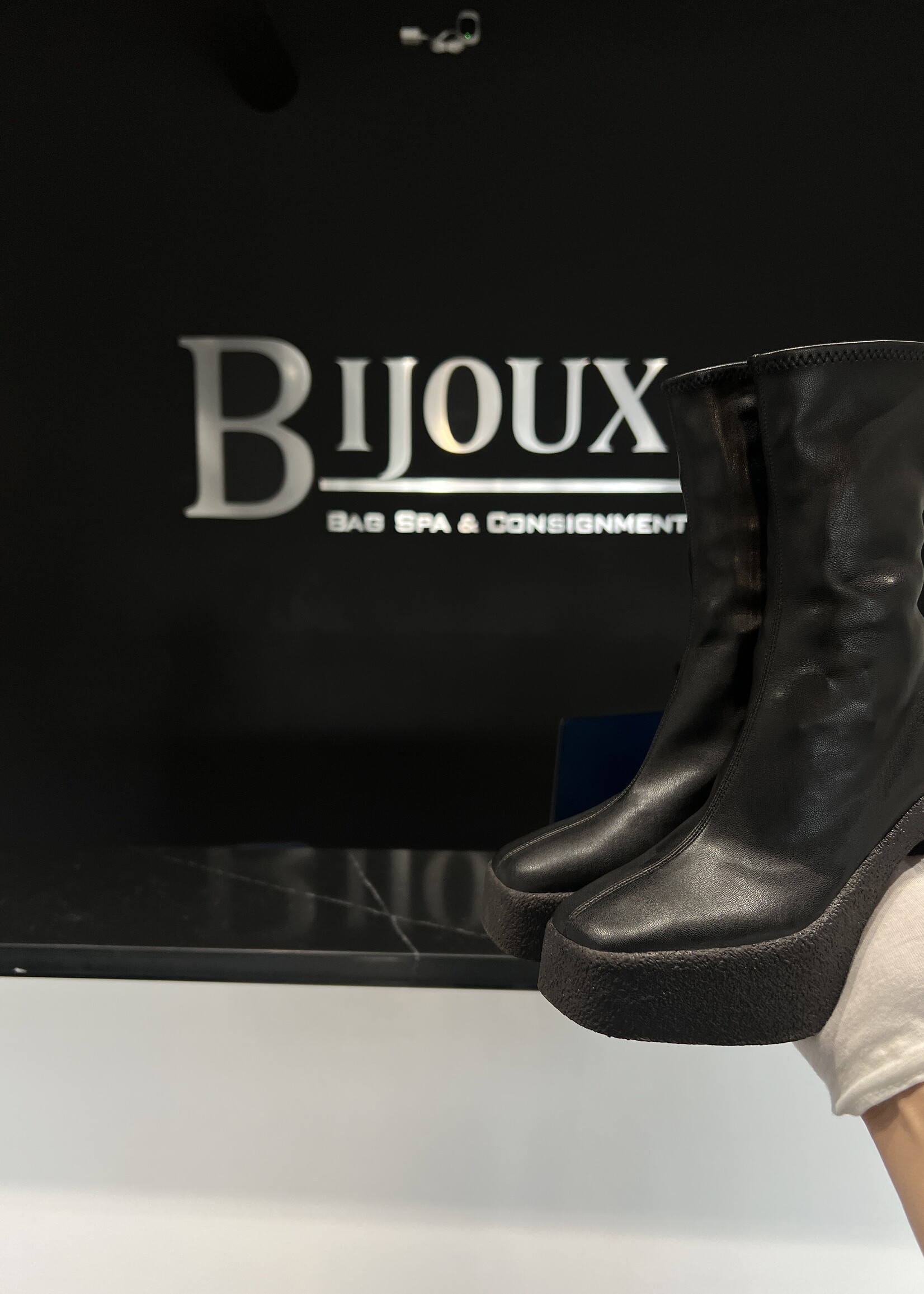 Stella McCartney Stella McCartney Skyla Chunky Platform Ankle Boots 35