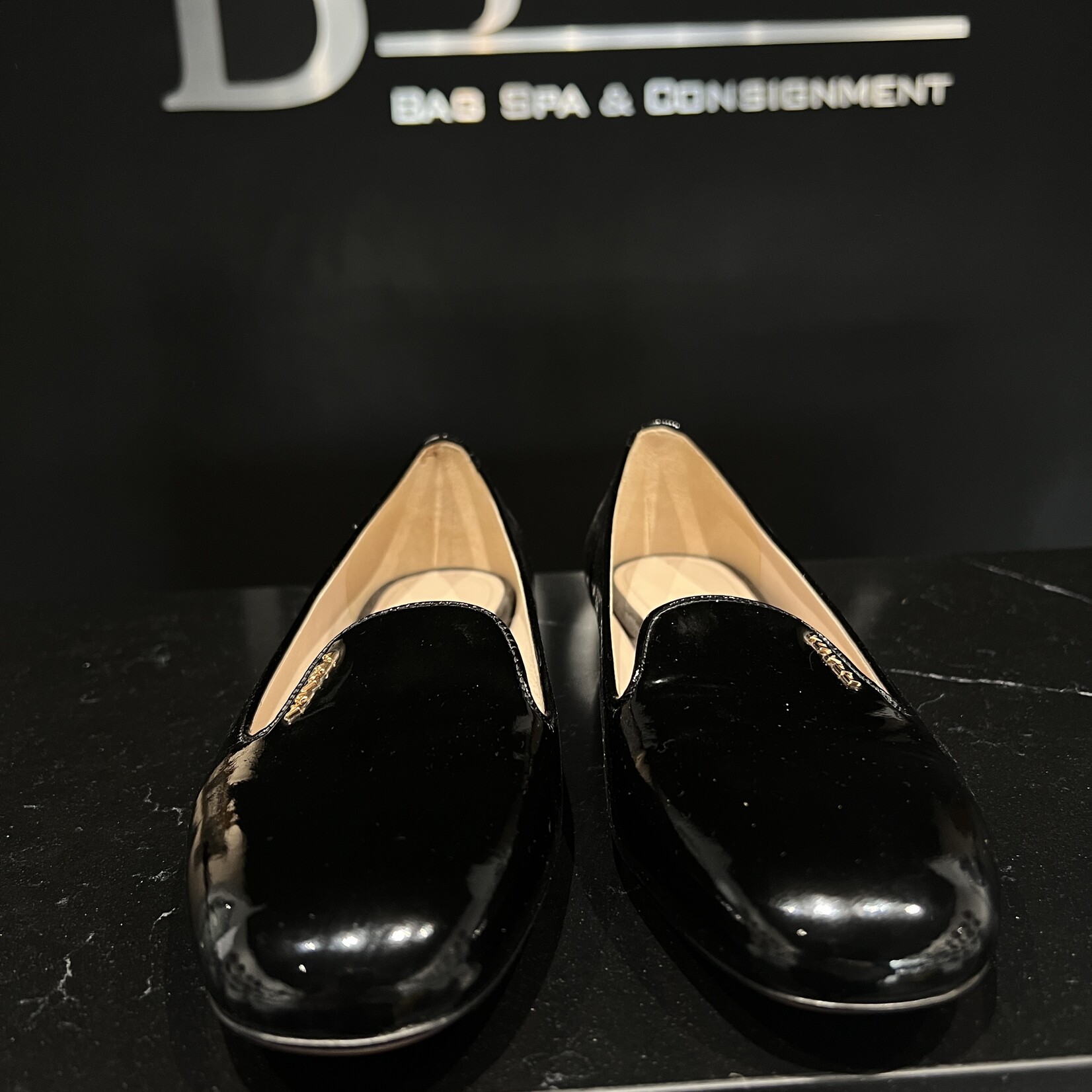 Prada SOLD- Prada Patent Loafer