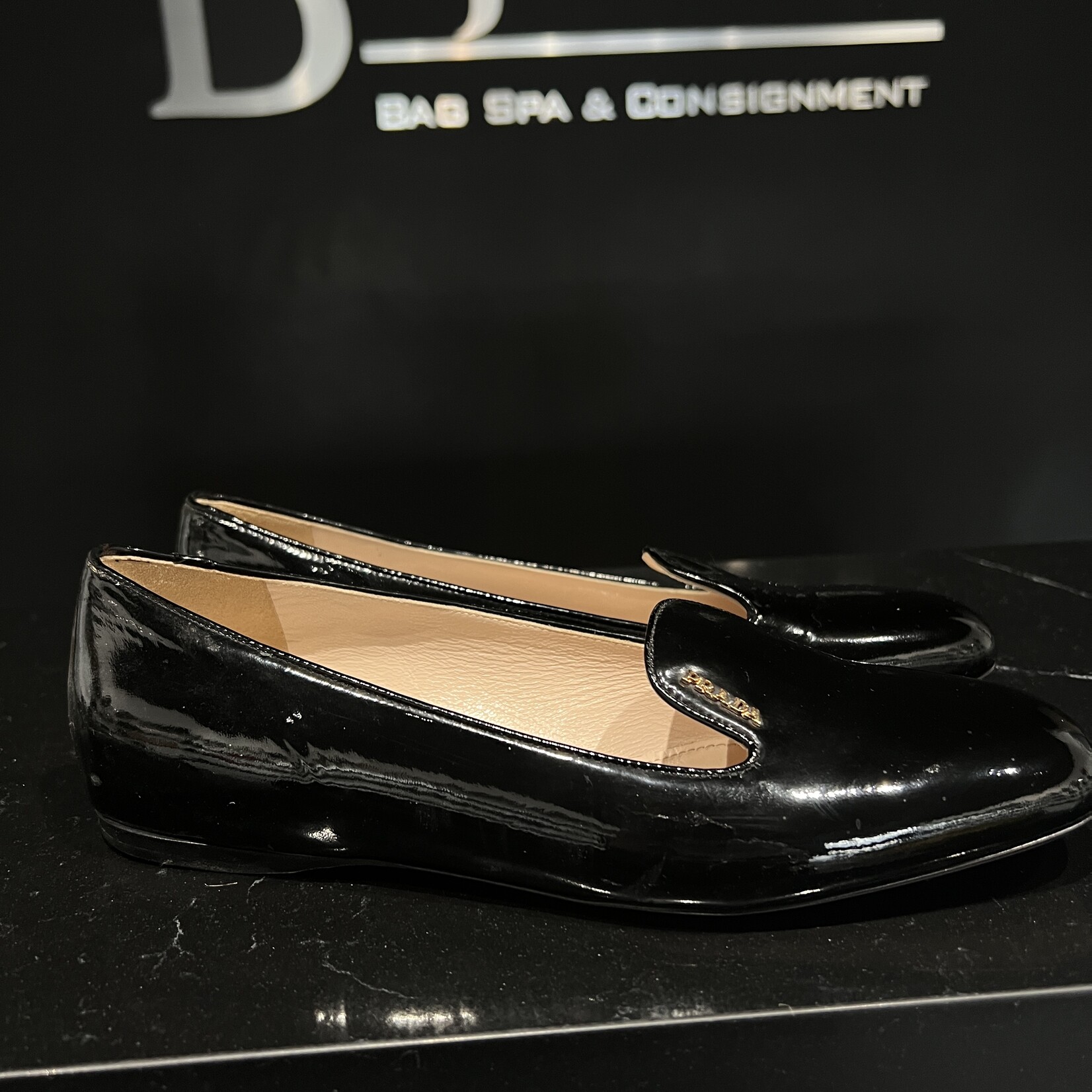 Prada SOLD- Prada Patent Loafer