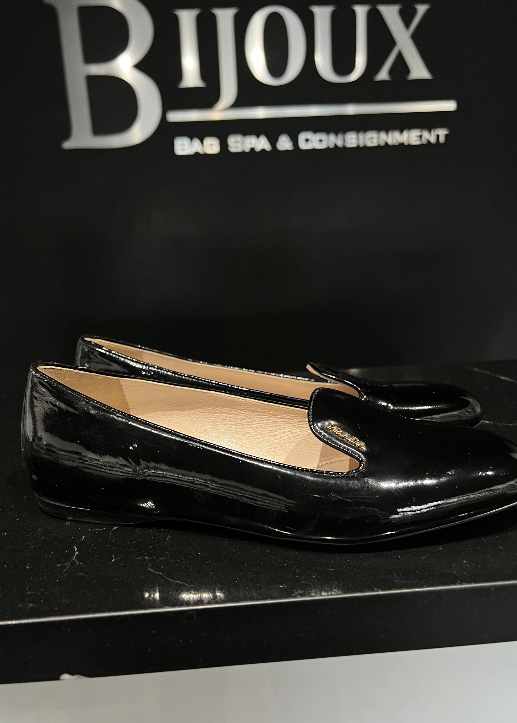 Prada SOLD- Prada Patent Loafer