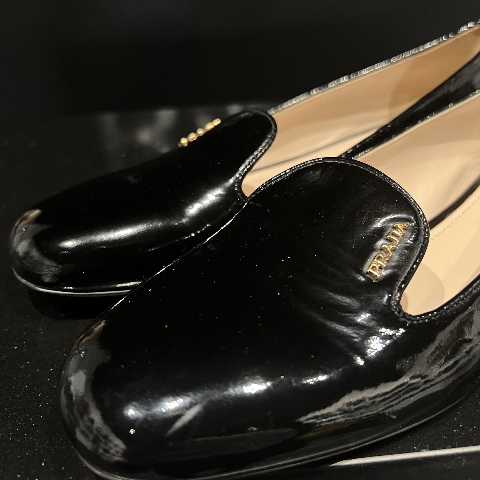 Prada SOLD- Prada Patent Loafer