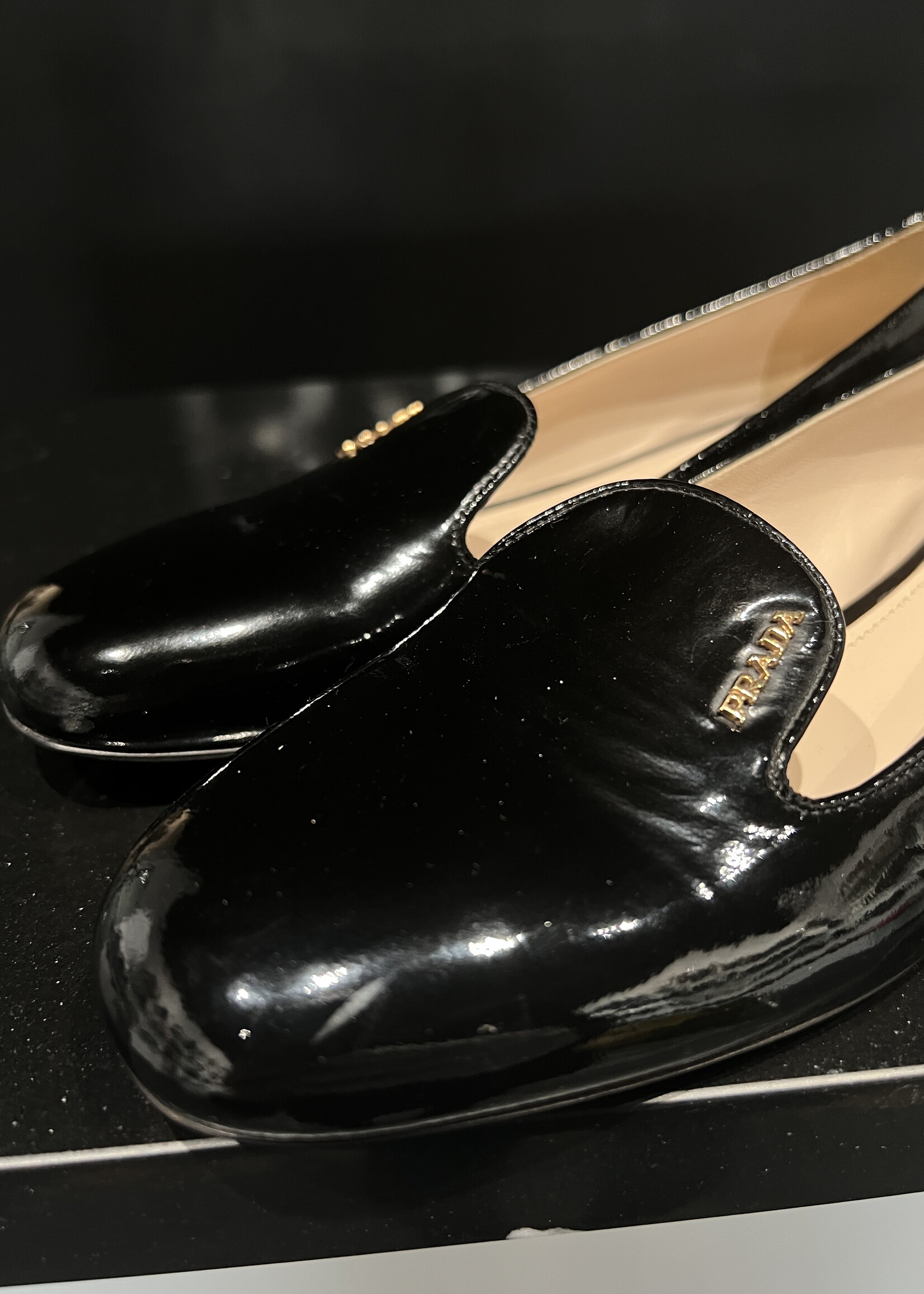 Prada SOLD- Prada Patent Loafer