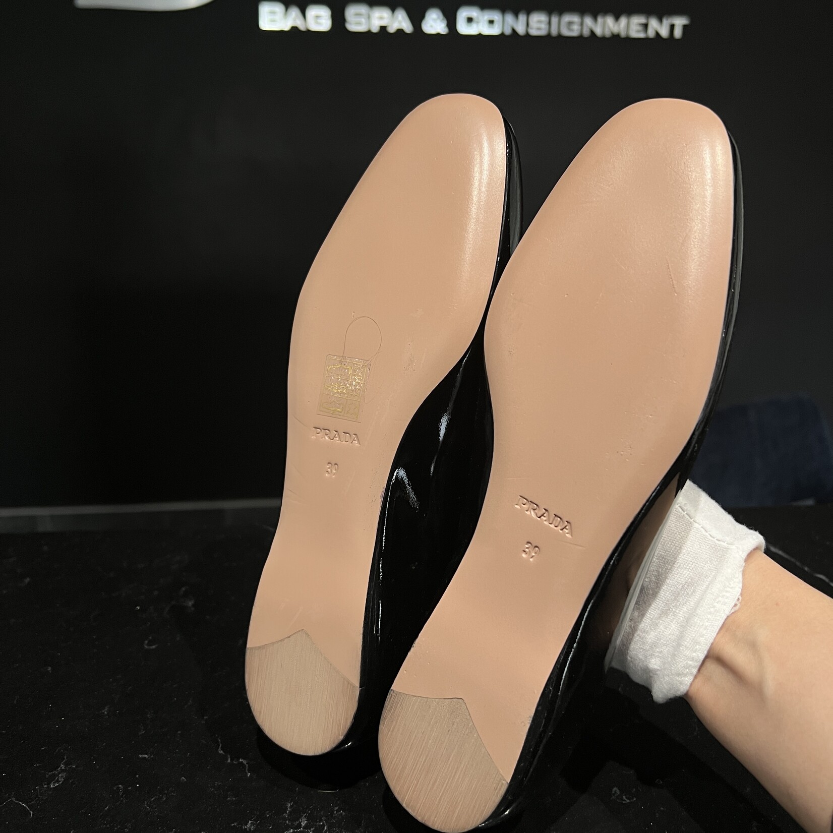 Prada SOLD- Prada Patent Loafer