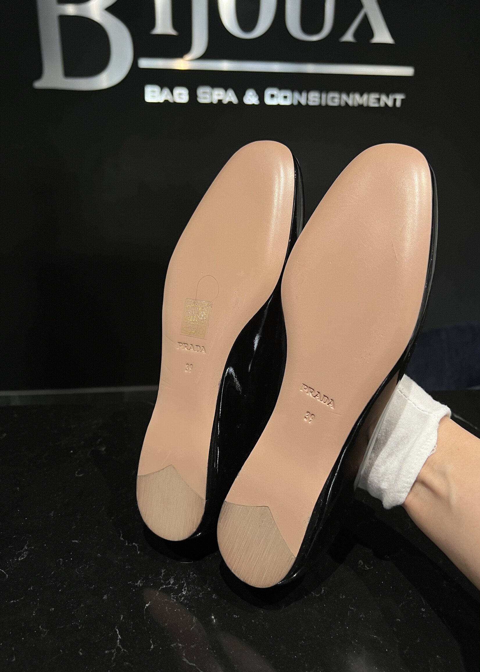 Prada SOLD- Prada Patent Loafer