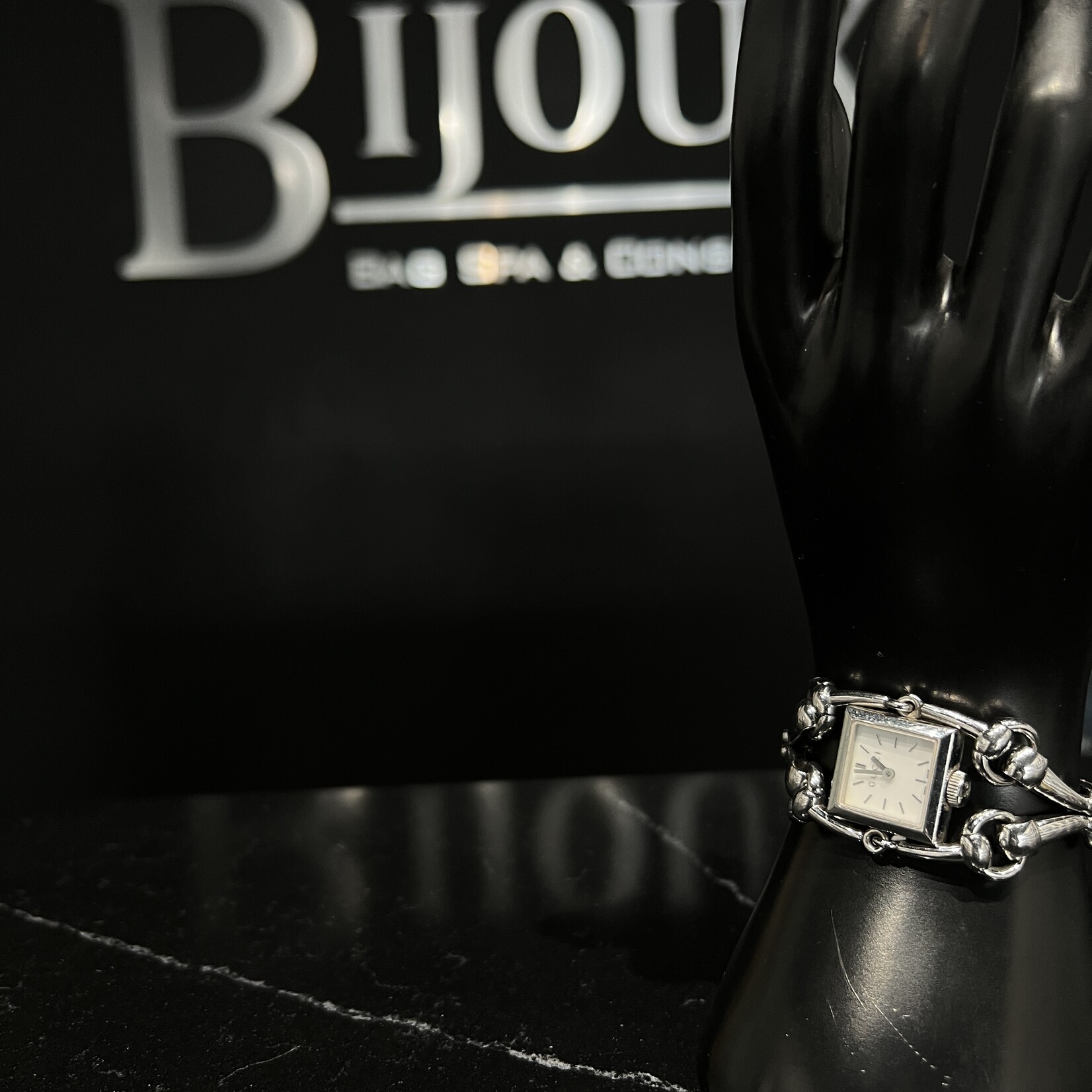 Gucci SOLD - Gucci Stainless Steel Mother Of Pearl Watch