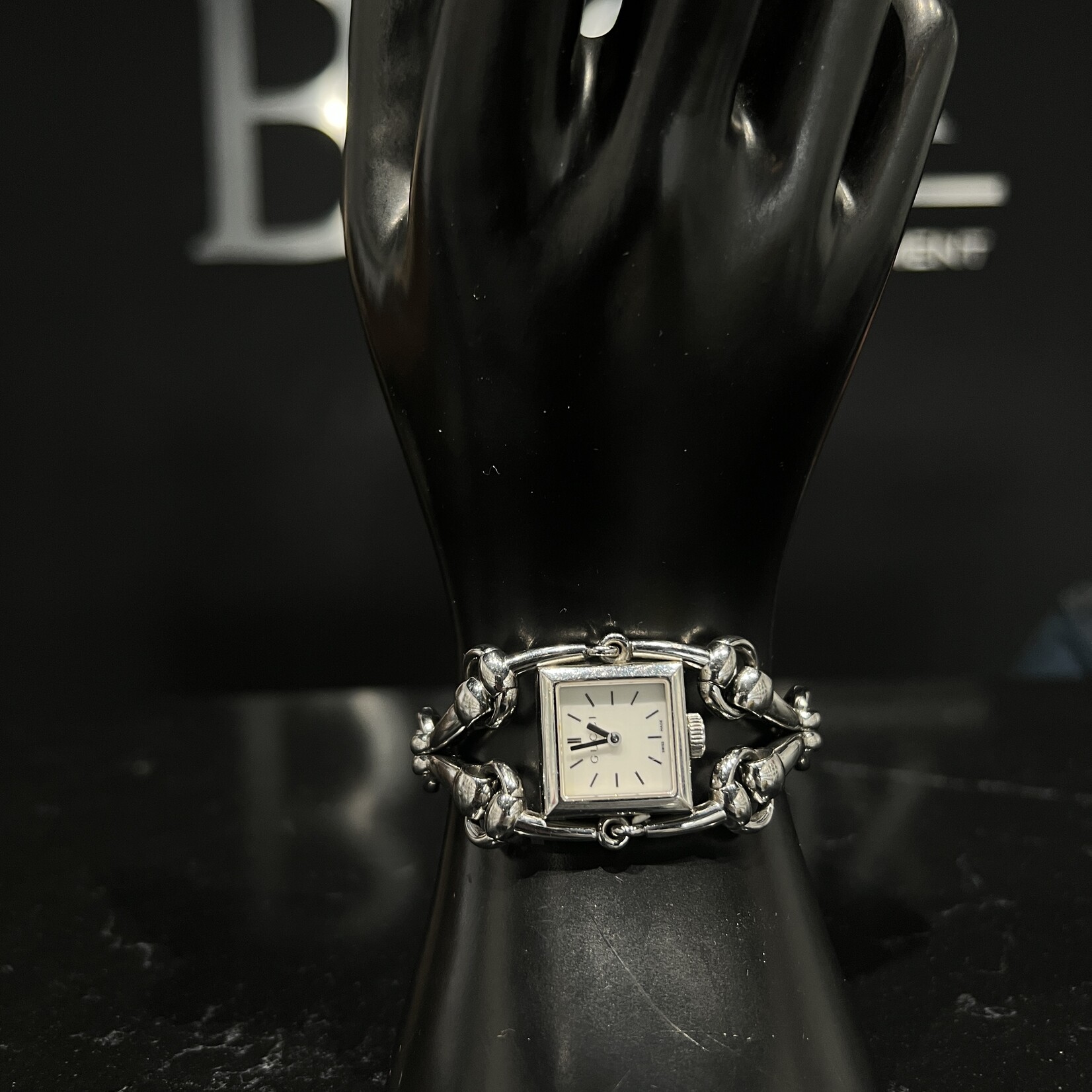 Gucci SOLD - Gucci Stainless Steel Mother Of Pearl Watch