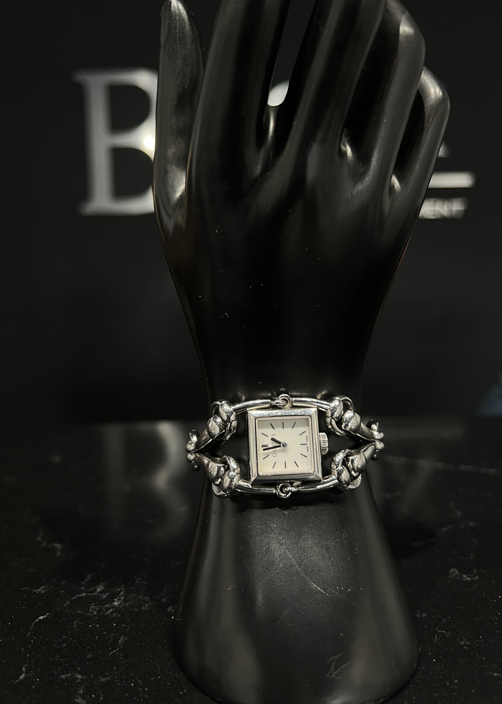 Gucci SOLD - Gucci Stainless Steel Mother Of Pearl Watch