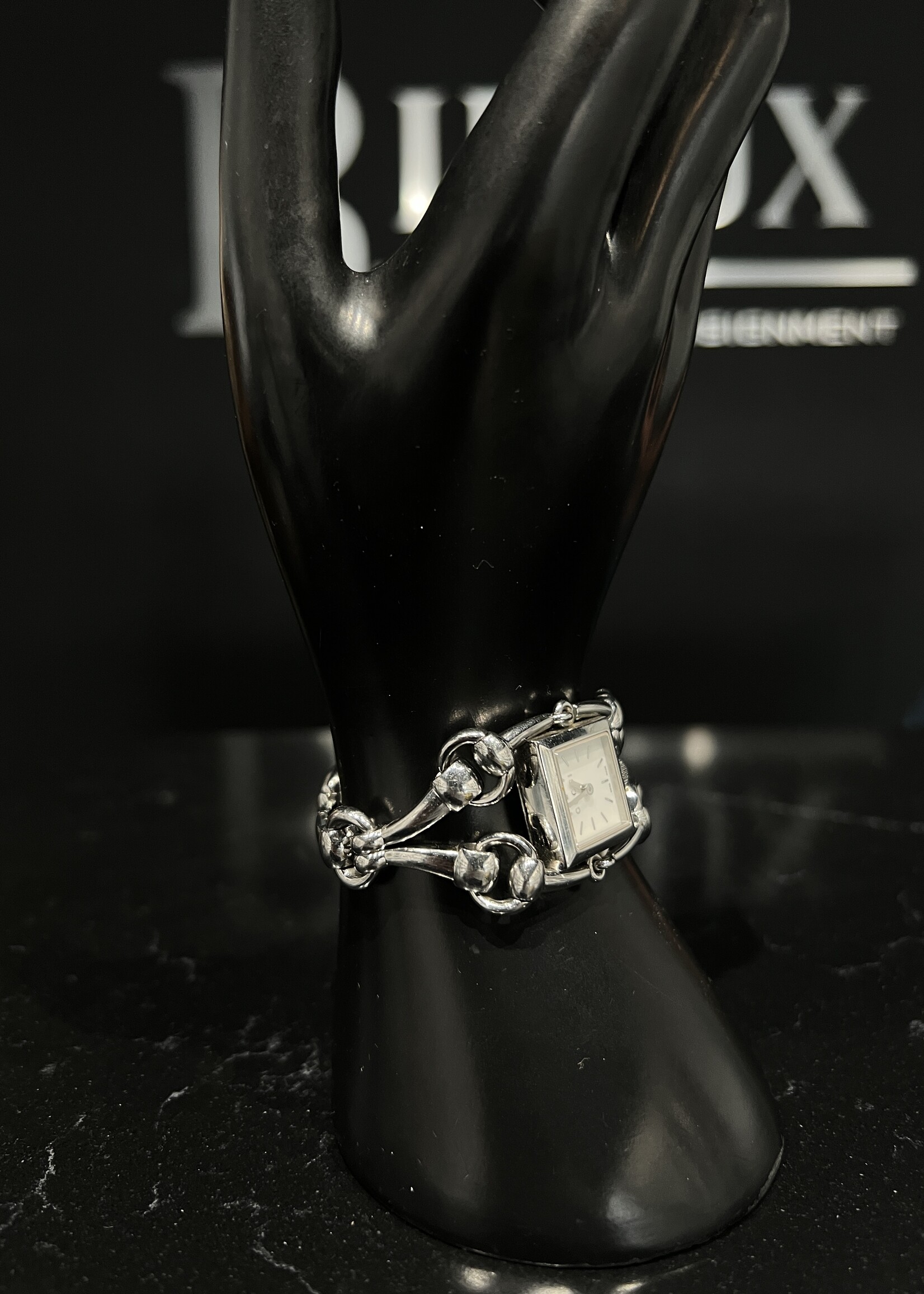 Gucci SOLD - Gucci Stainless Steel Mother Of Pearl Watch