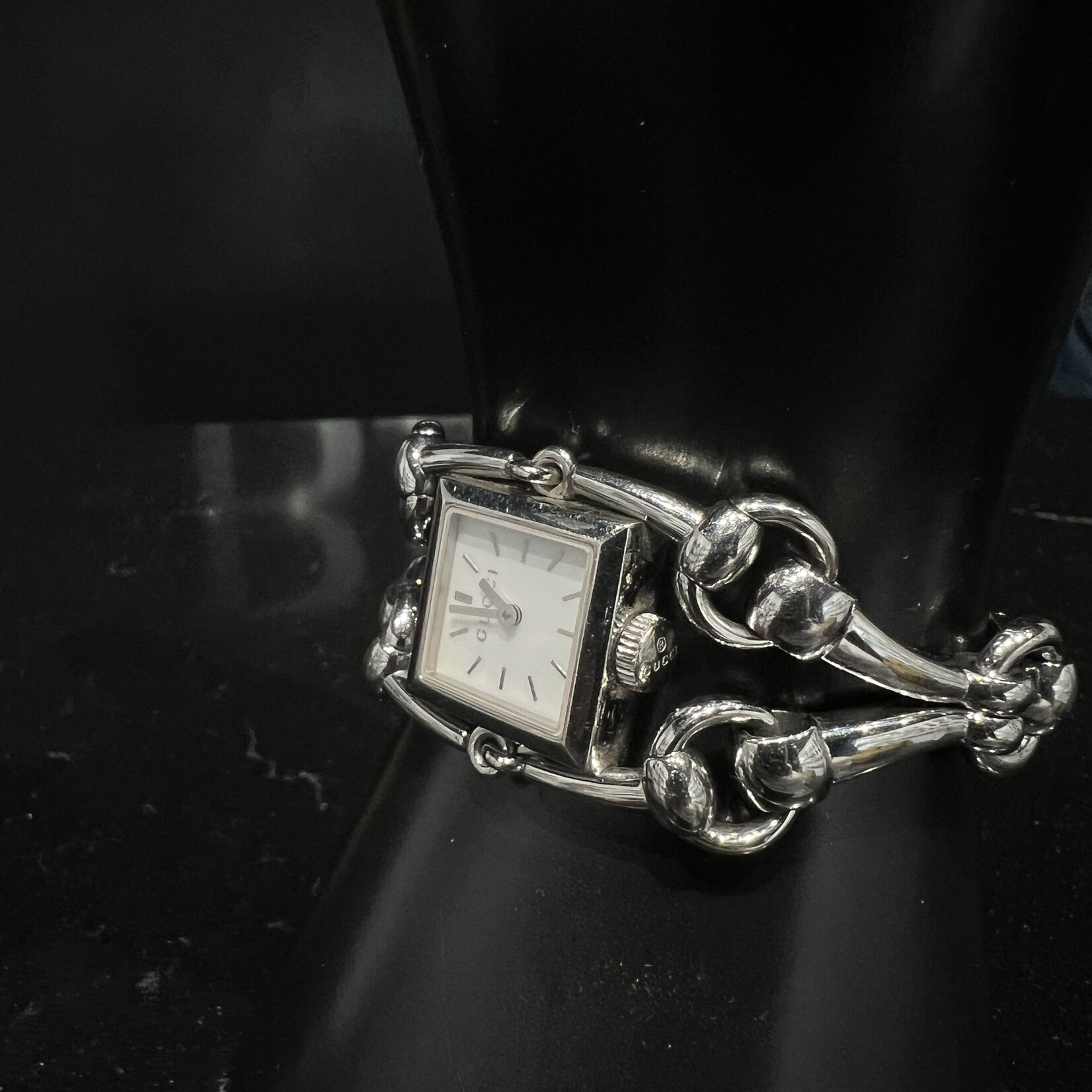 Gucci SOLD - Gucci Stainless Steel Mother Of Pearl Watch