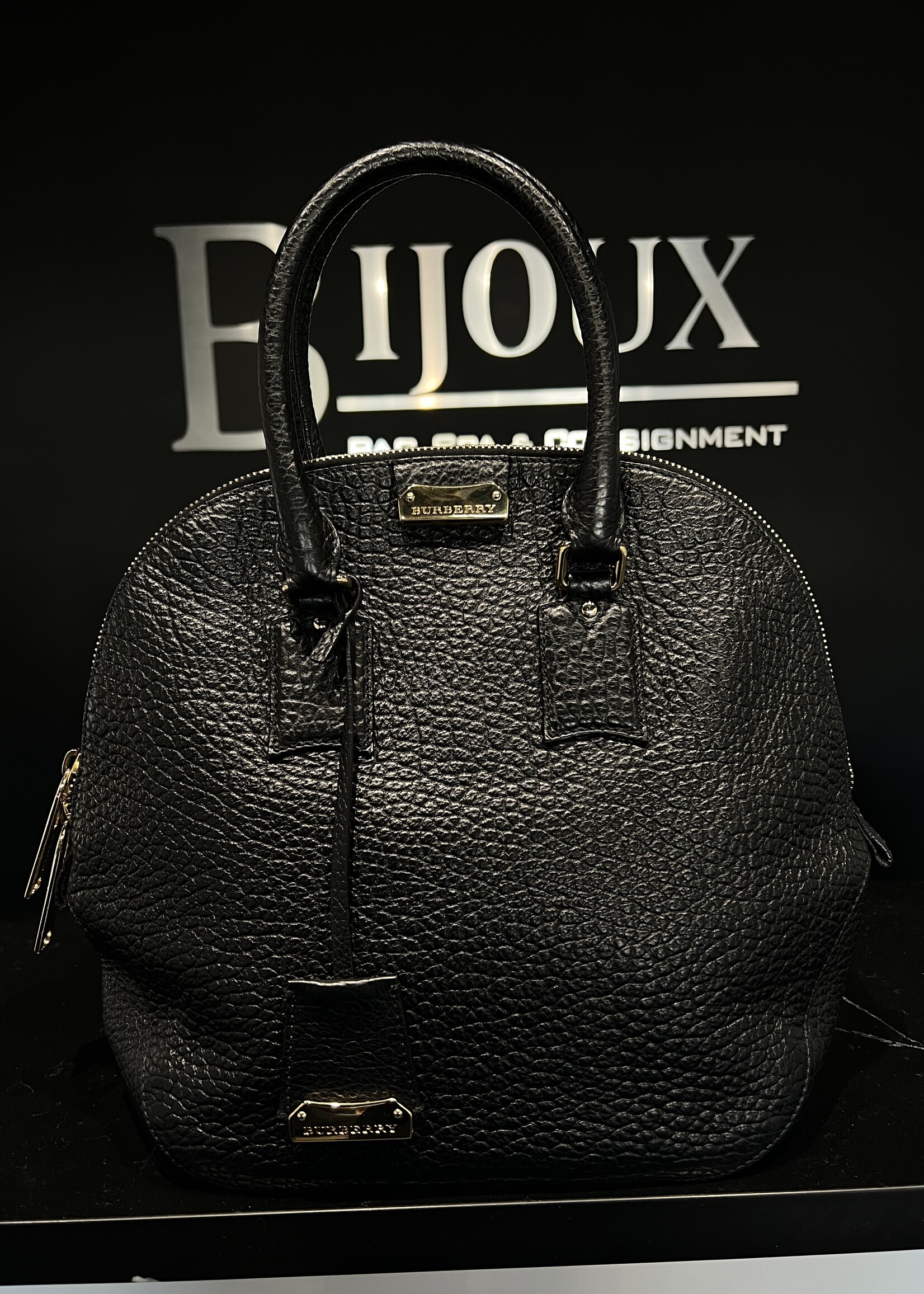 Burberry SOLD - Burberry Orchard Heritage Grained Bag