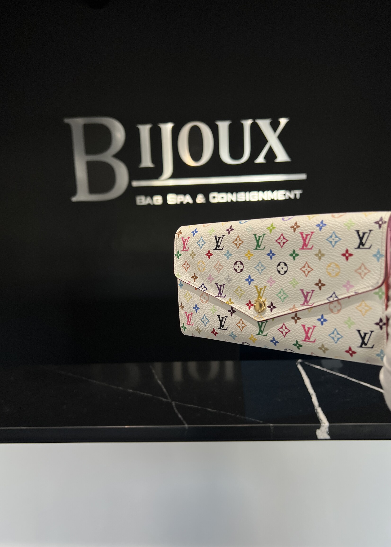 Louis Vuitton SOLD - Louis Vuitton Multicolor Sarah Wallet