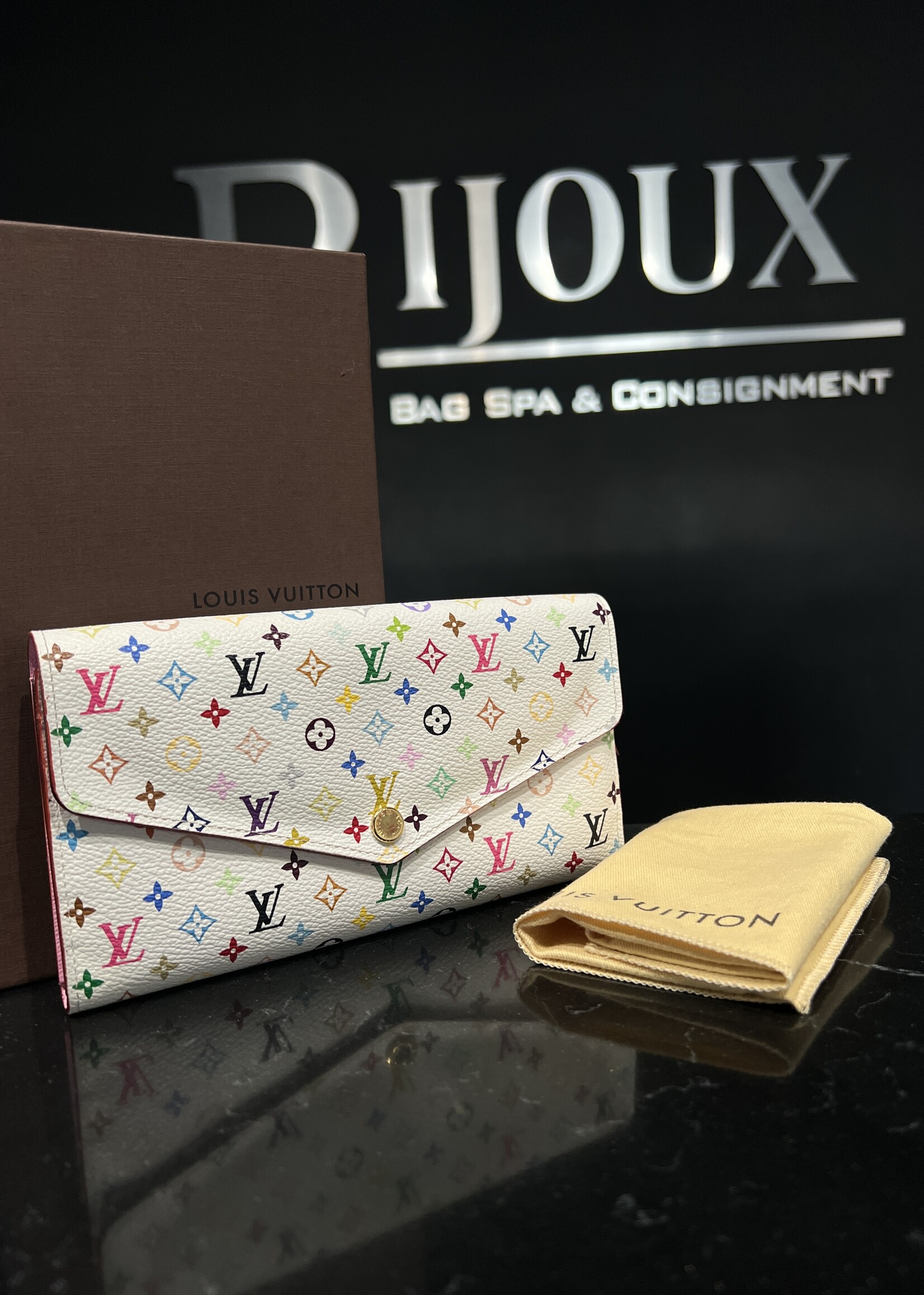 Louis Vuitton SOLD - Louis Vuitton Multicolor Sarah Wallet