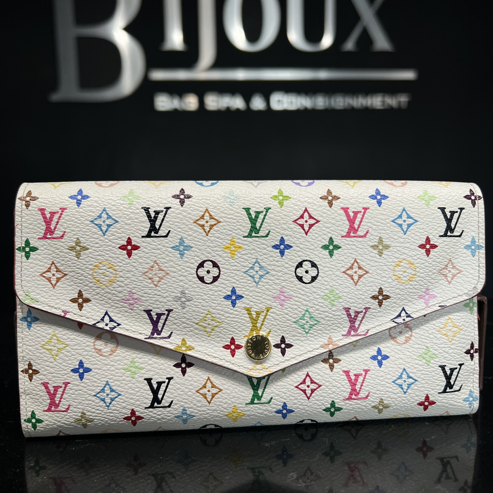 Louis Vuitton SOLD - Louis Vuitton Multicolor Sarah Wallet