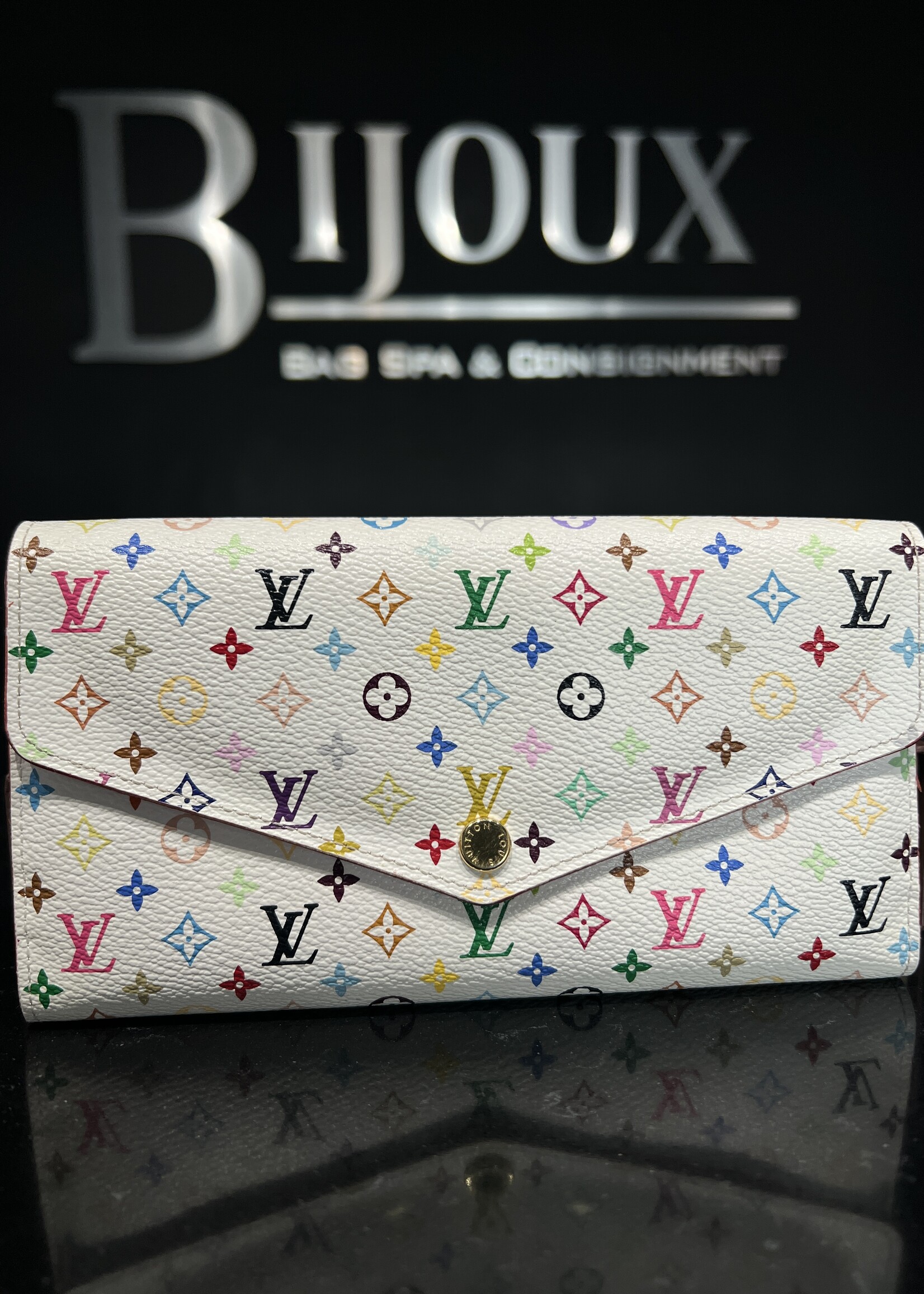 Louis Vuitton SOLD - Louis Vuitton Multicolor Sarah Wallet