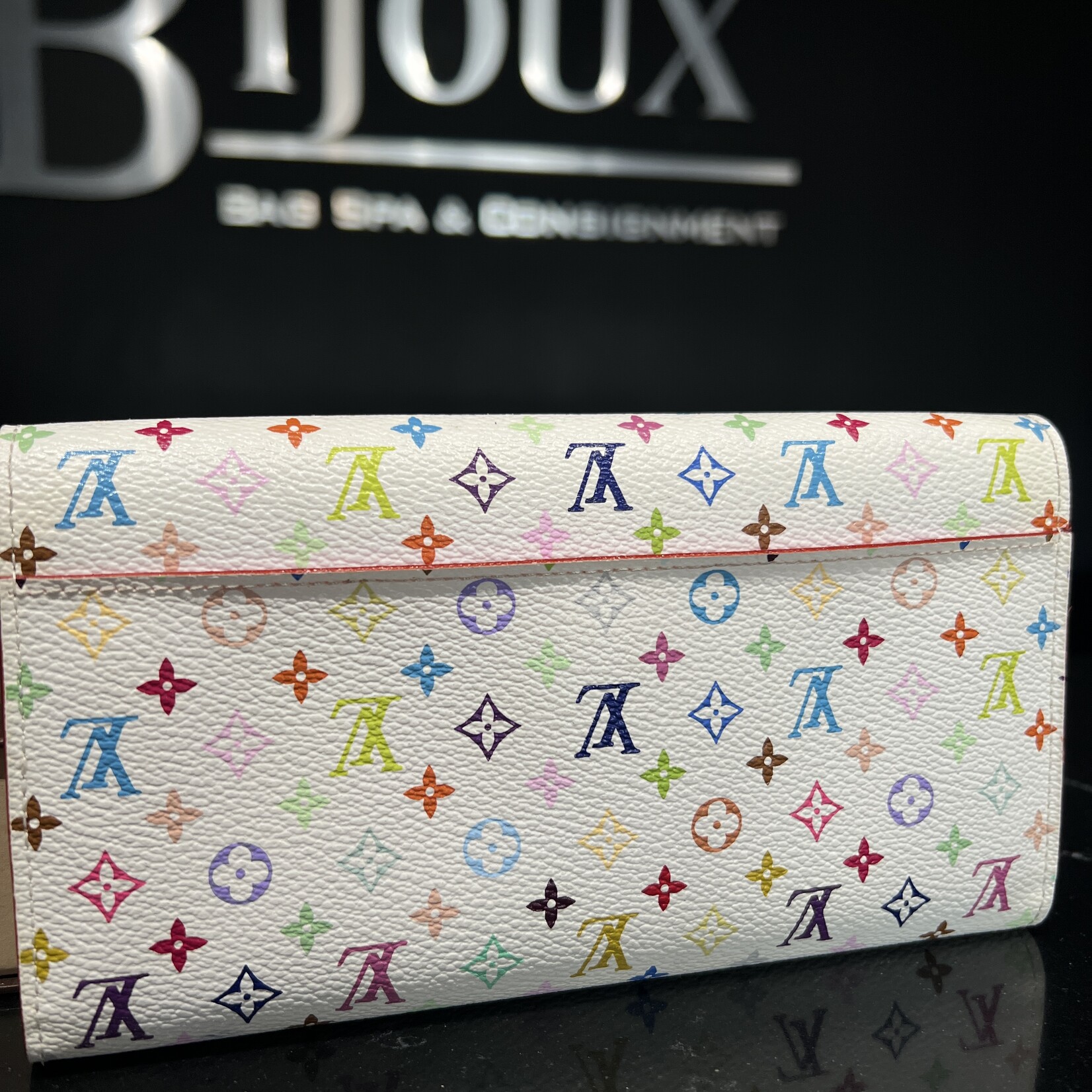 Louis Vuitton SOLD - Louis Vuitton Multicolor Sarah Wallet