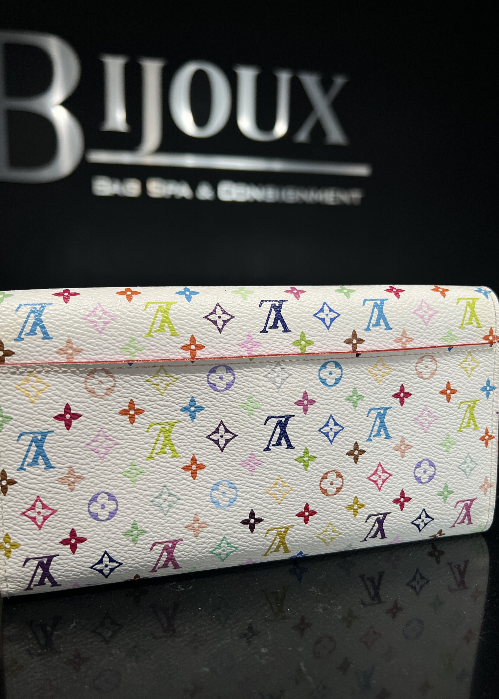 Louis Vuitton SOLD - Louis Vuitton Multicolor Sarah Wallet