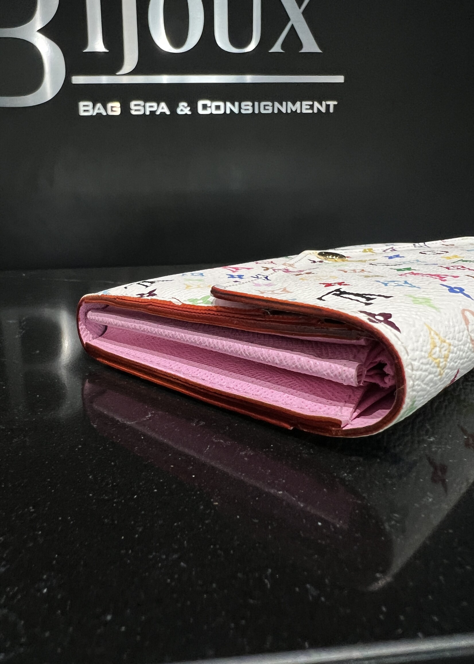 Louis Vuitton SOLD - Louis Vuitton Multicolor Sarah Wallet