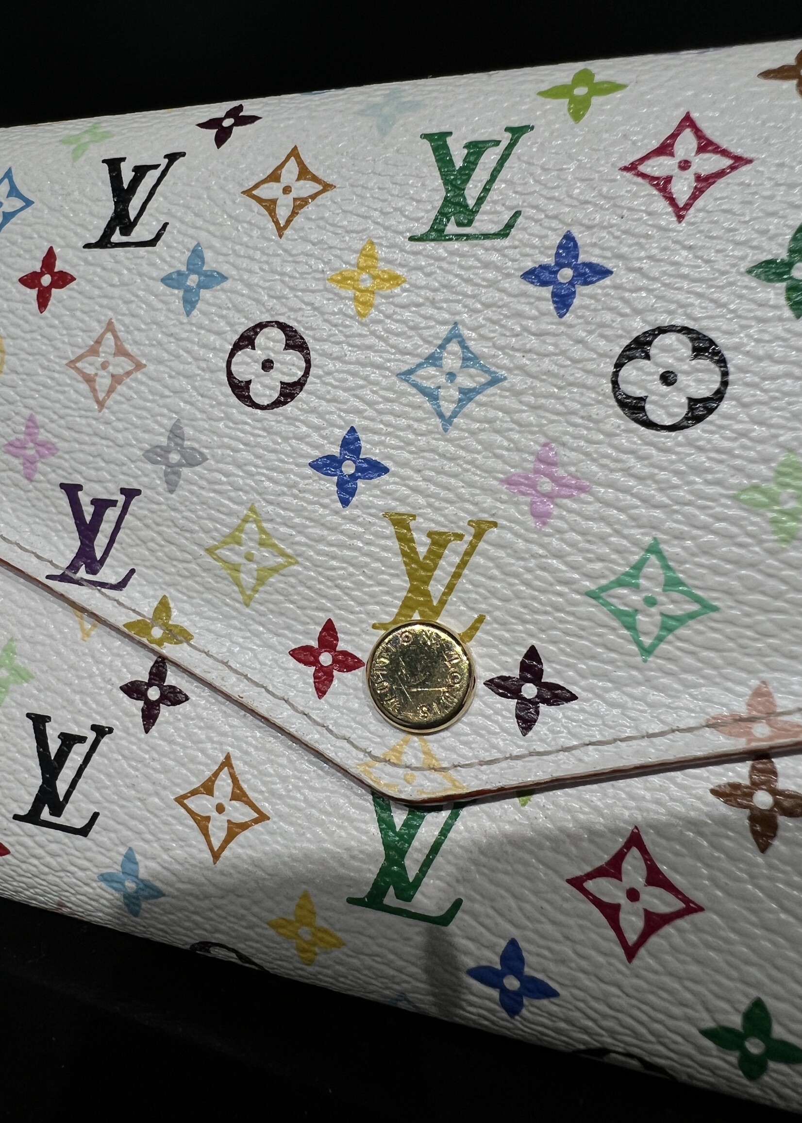 Louis Vuitton SOLD - Louis Vuitton Multicolor Sarah Wallet