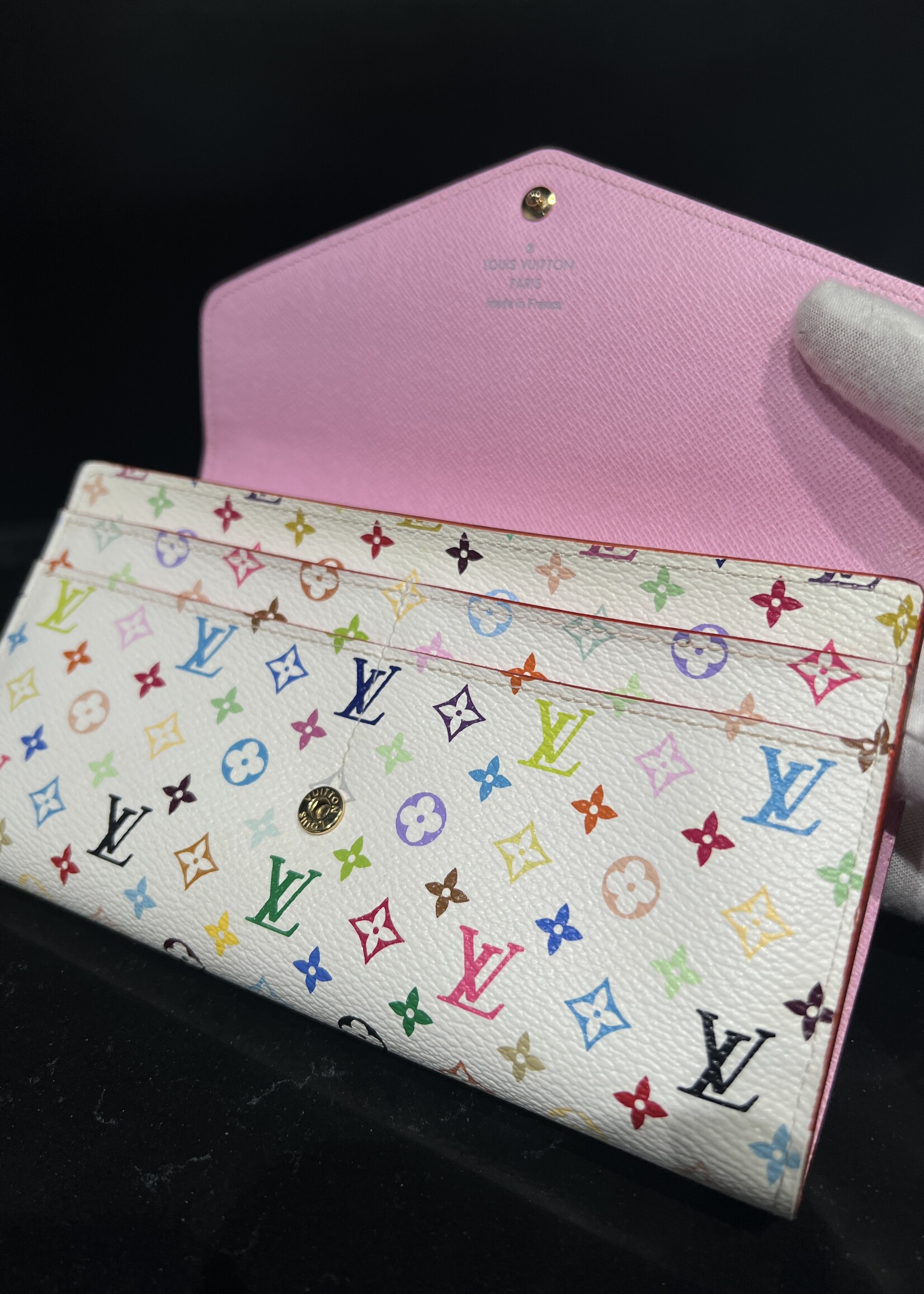 Louis Vuitton SOLD - Louis Vuitton Multicolor Sarah Wallet