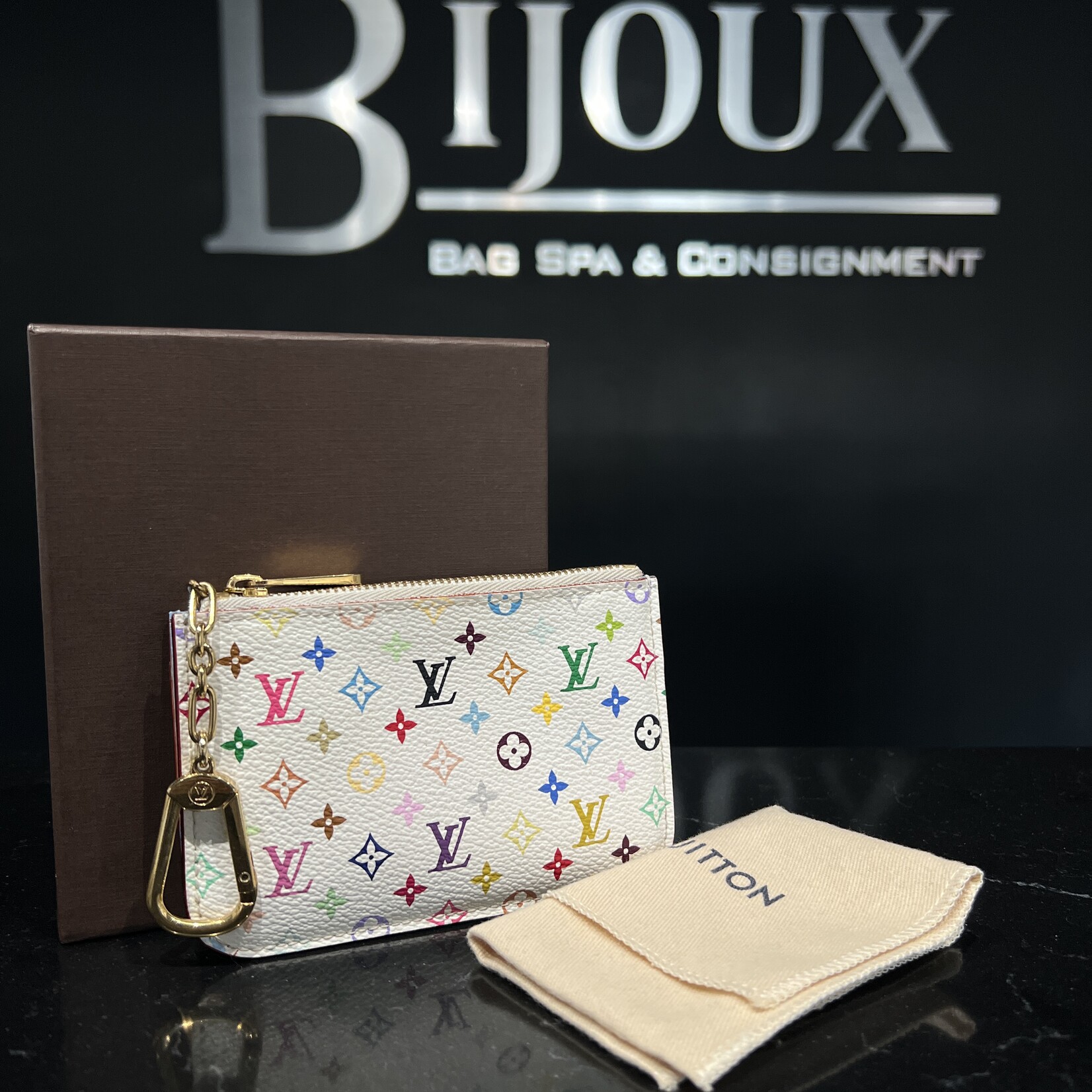 Louis Vuitton SOLD- Louis Vuitton Multicolor Key Pouch