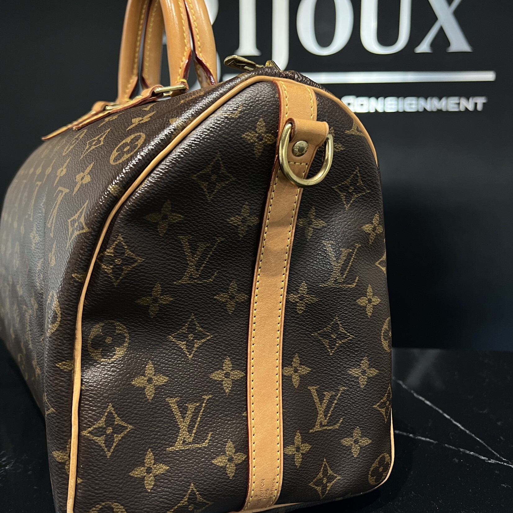 Louis Vuitton SOLD - Louis Vuitton Speedy 35 Bandouliere