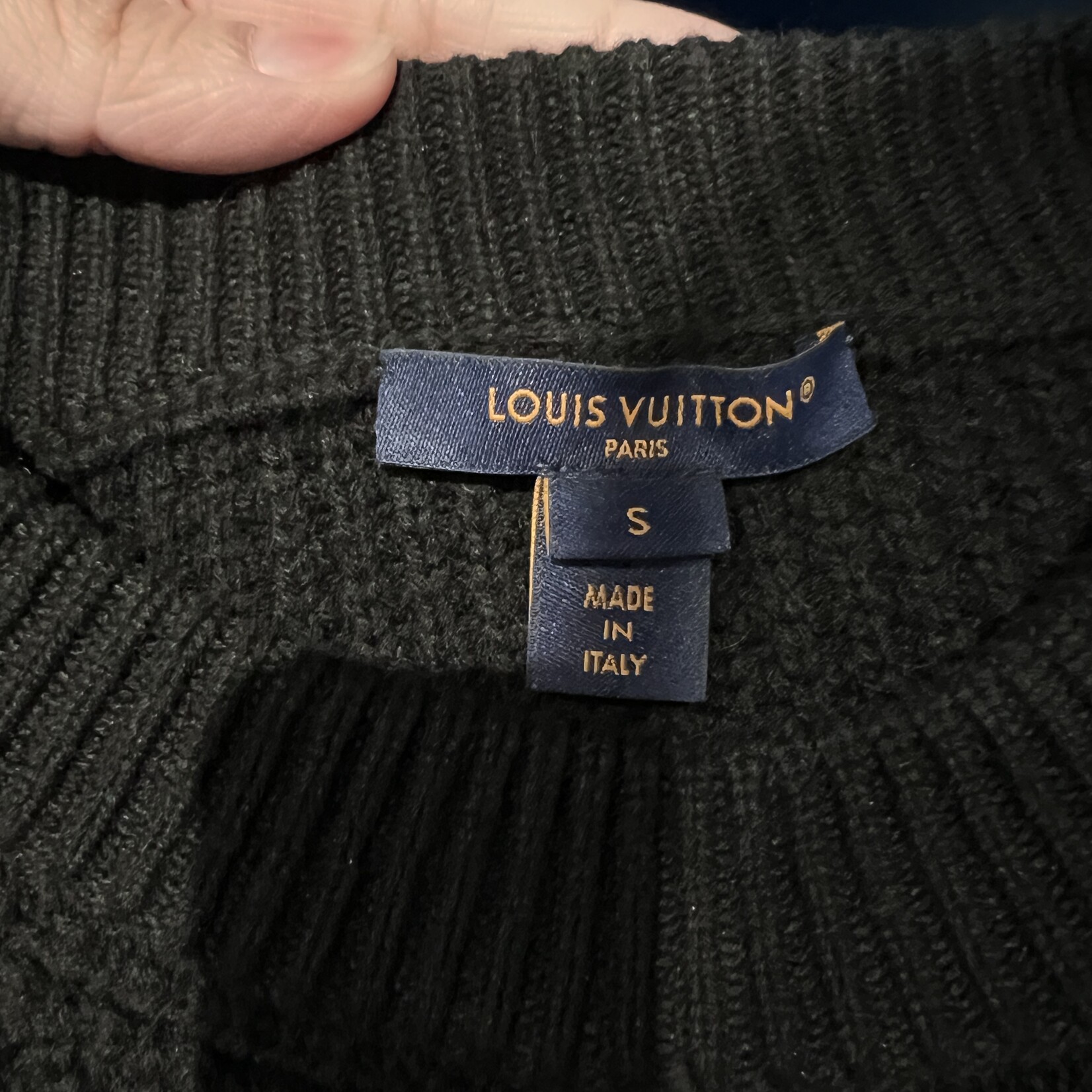 Louis Vuitton SOLD - Louis Vuitton Patch Sweater