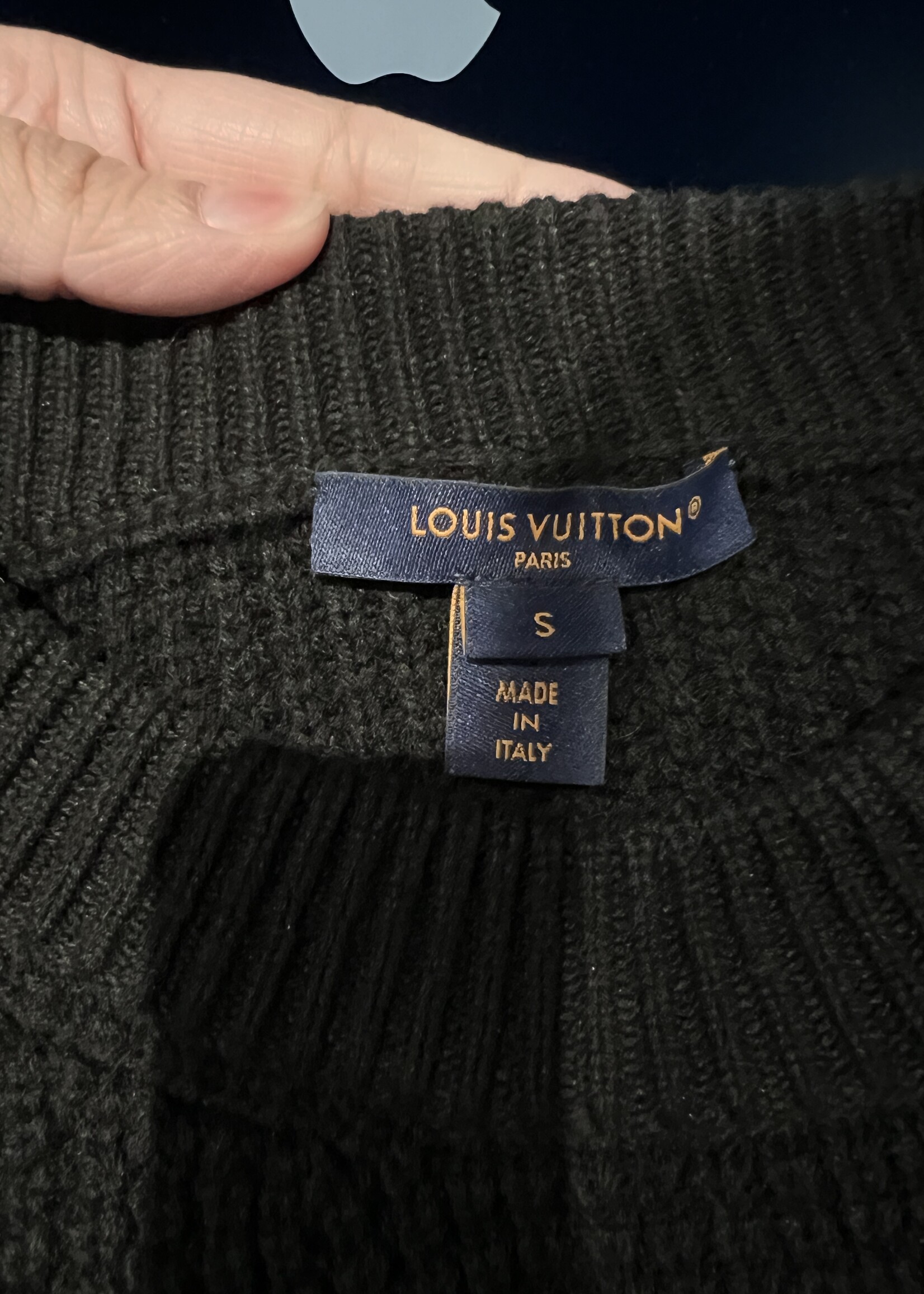 Louis Vuitton SOLD - Louis Vuitton Patch Sweater