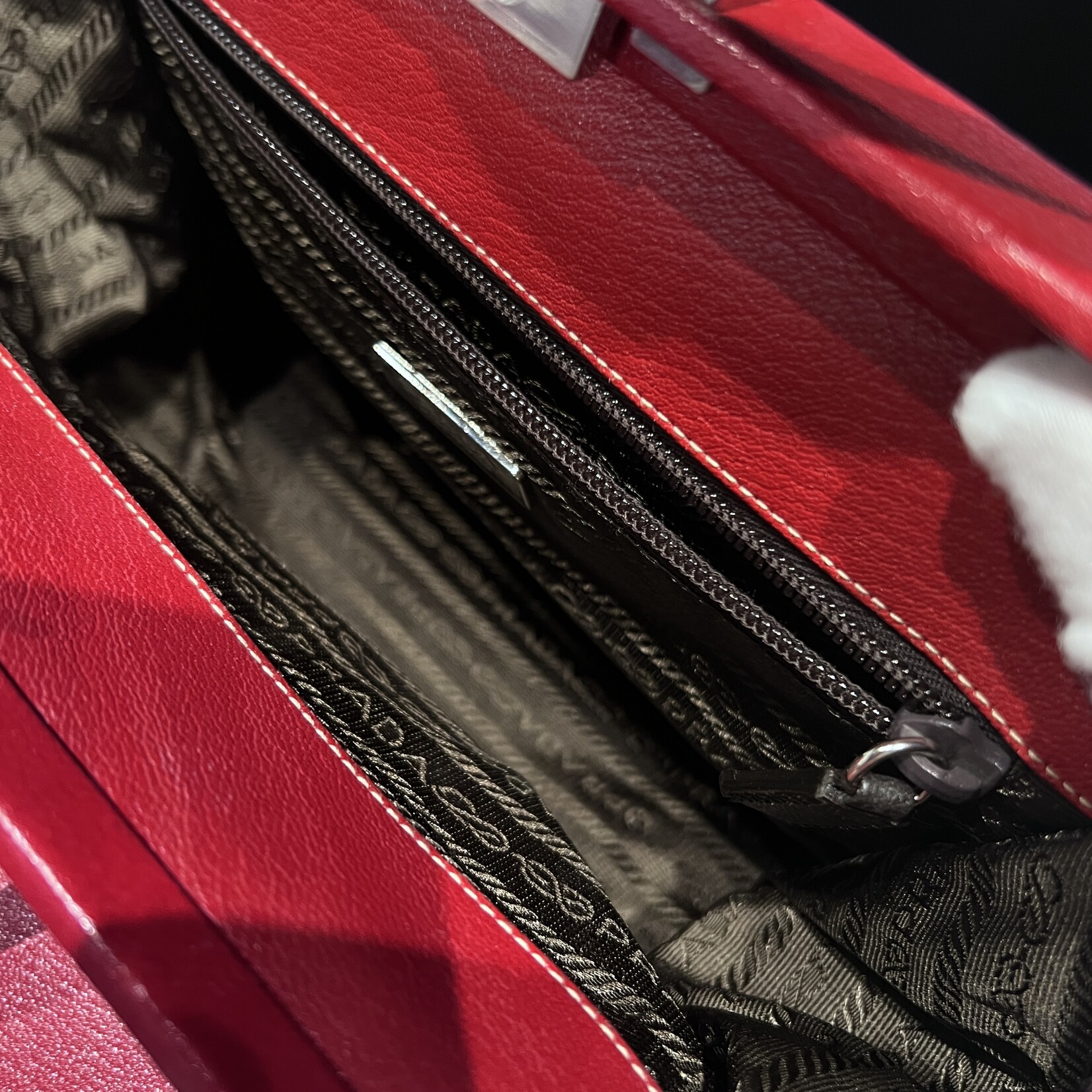 Prada SOLD - Prada Madras Cerniera