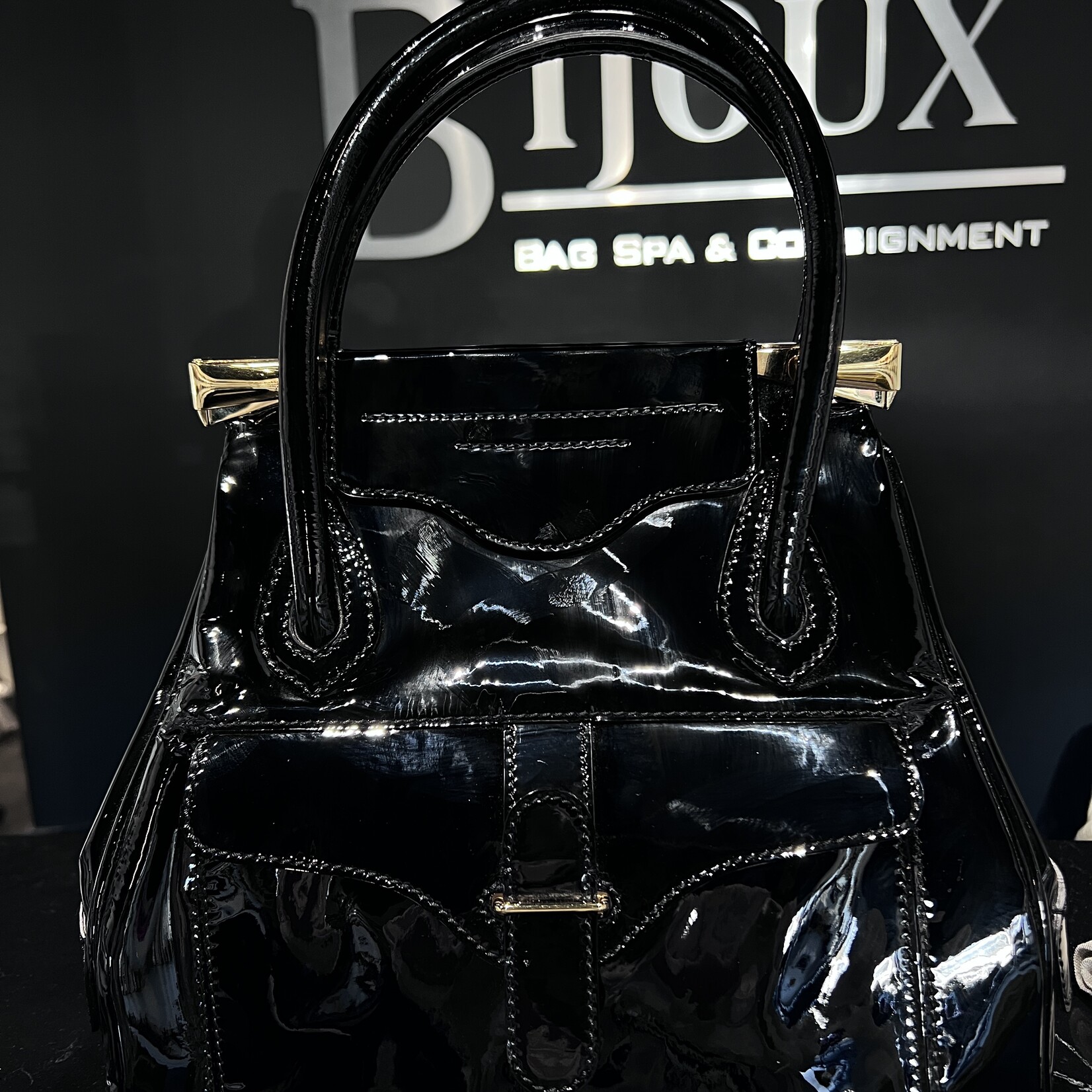 Valentino SOLD - Valentino Patent Bag