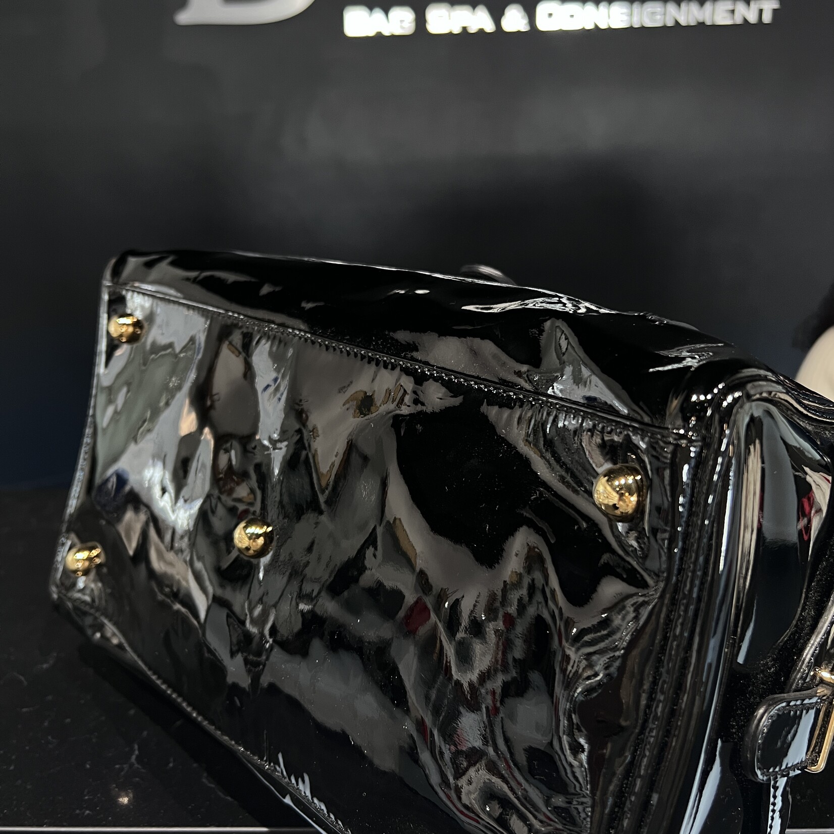 Valentino SOLD - Valentino Patent Bag