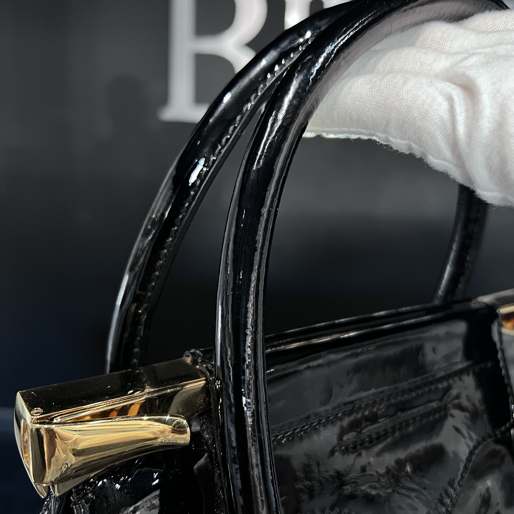 Valentino SOLD - Valentino Patent Bag