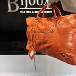 Balenciaga SOLD - Balenciaga Orange City Bag Extra Large