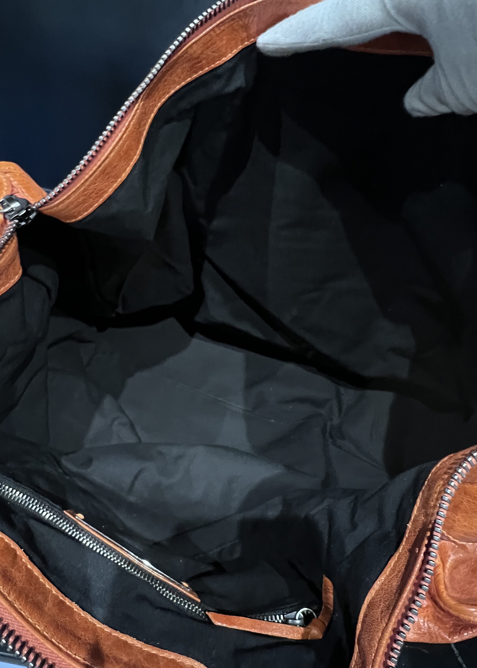 Balenciaga SOLD - Balenciaga Orange City Bag Extra Large