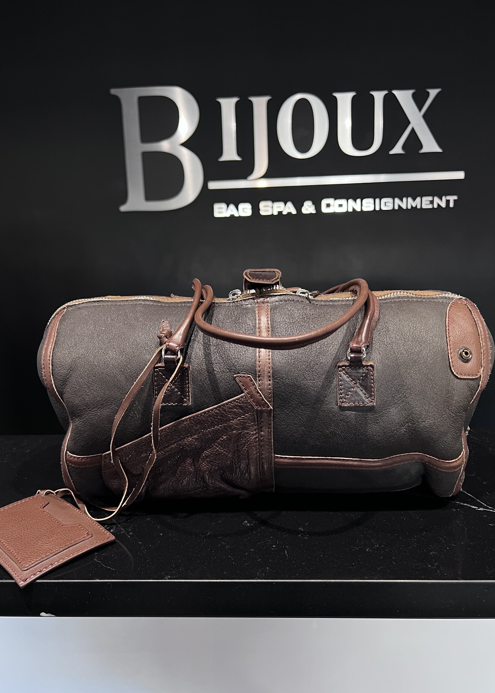 Balenciaga Balenciaga Aviator Sherling Twiggy Bag