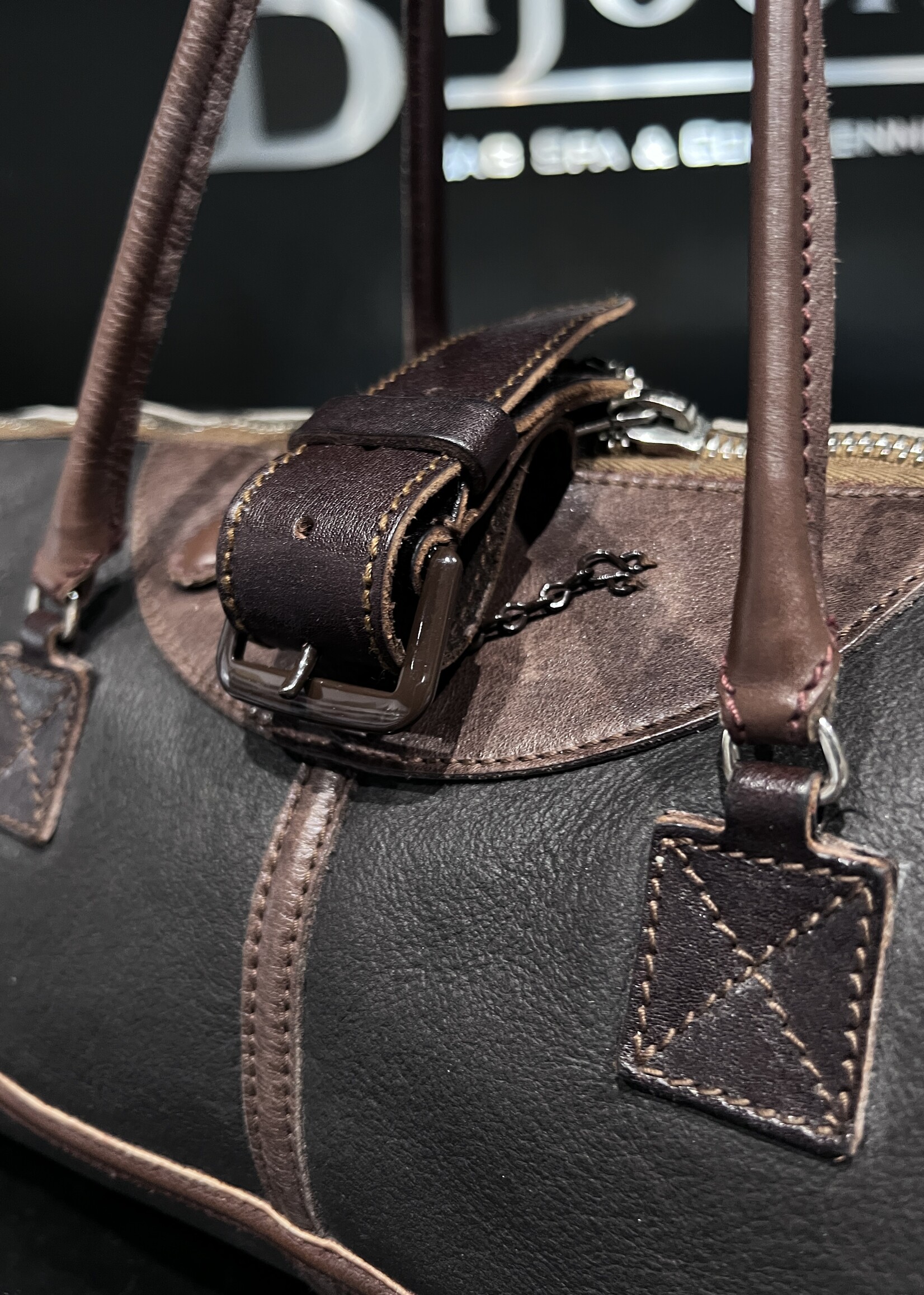 Balenciaga Balenciaga Aviator Sherling Twiggy Bag