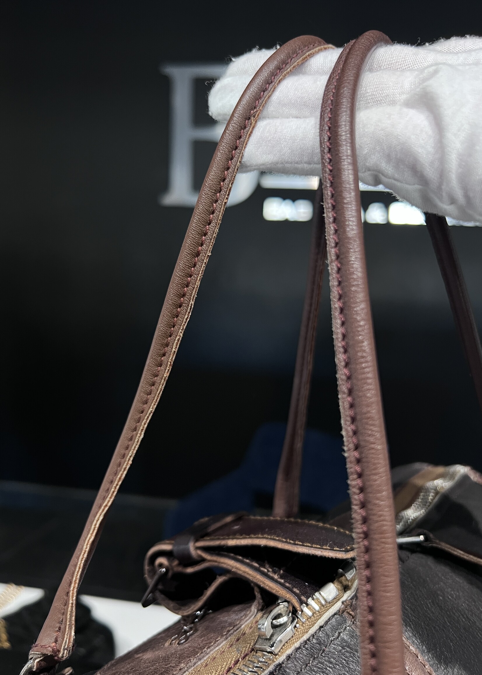 Balenciaga Balenciaga Aviator Sherling Twiggy Bag