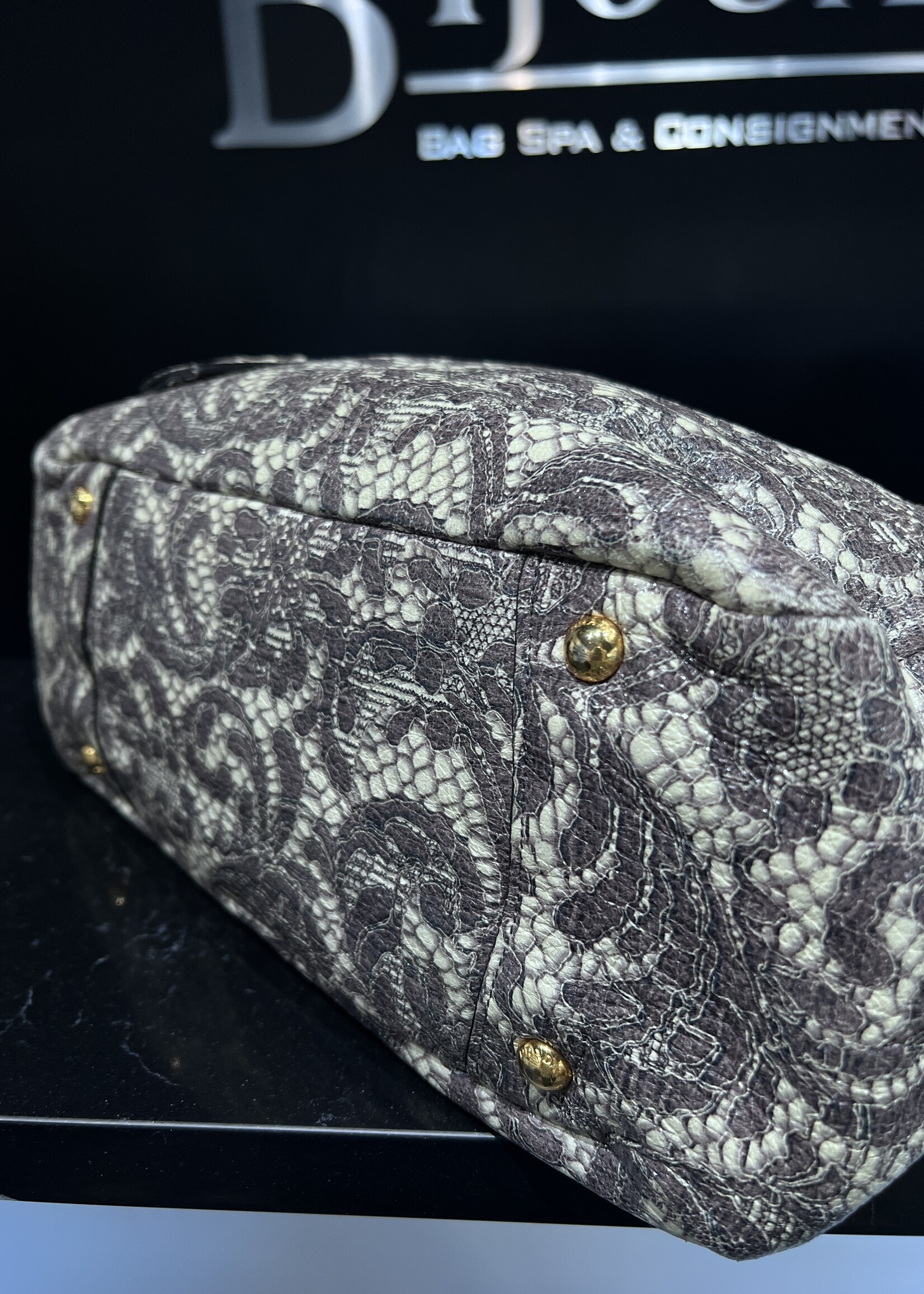 Prada SOLD - Prada Cervo Bauletto Bowler